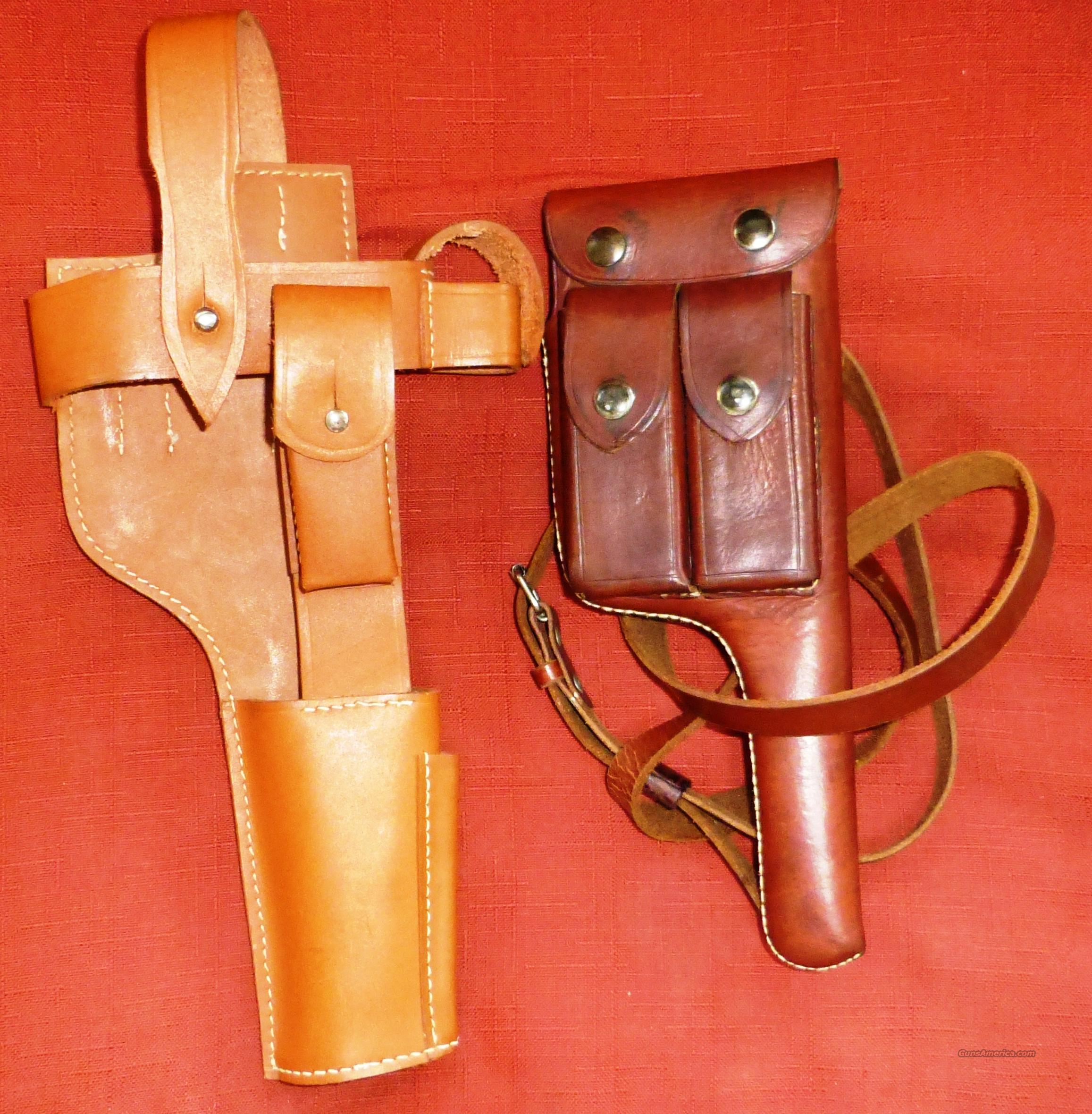 Two Mauser Broomhandle Holsters for sale at 903515440