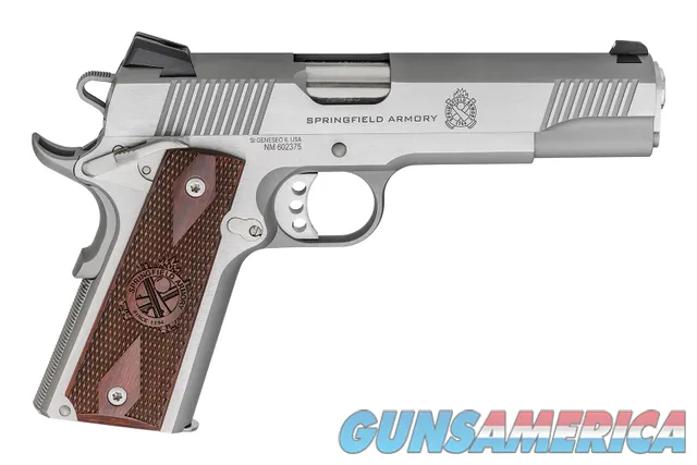 Springfield Armory PX9151LCA Loaded CA Approved .45acp 1911 5" Stainless