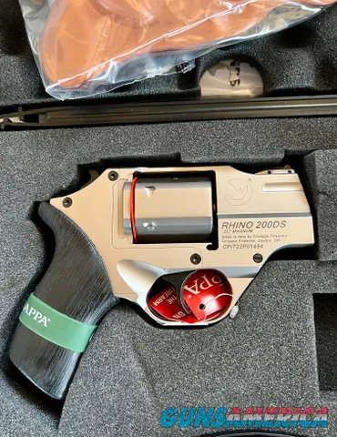 Chiappa Firearms Rhino 200DS CF340.218 .357 Magnum 2" Nickel NIB 340.218