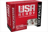 200 Round Case Winchester USA Ready 124gr. JHP 9mm +P Ammunition 124 9REDHP 