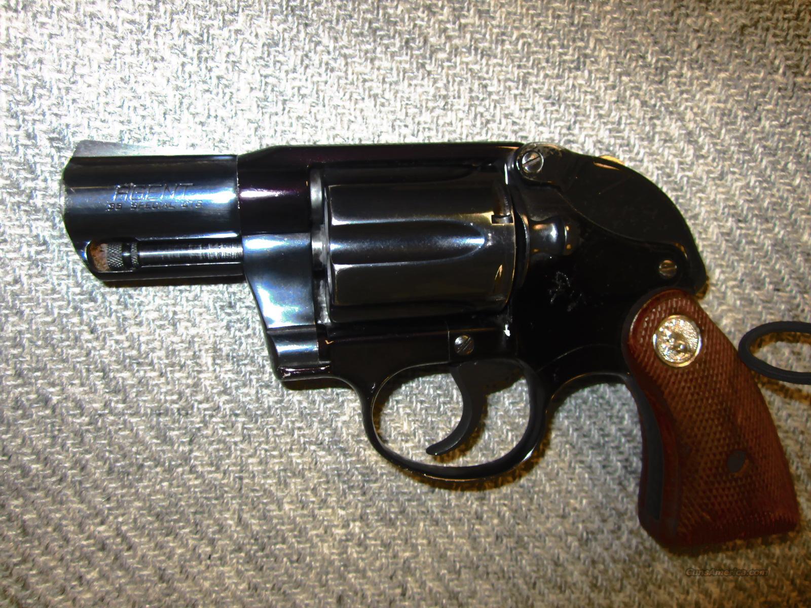 Colt Agent 38 Special With Hammer Shroud For Sale
