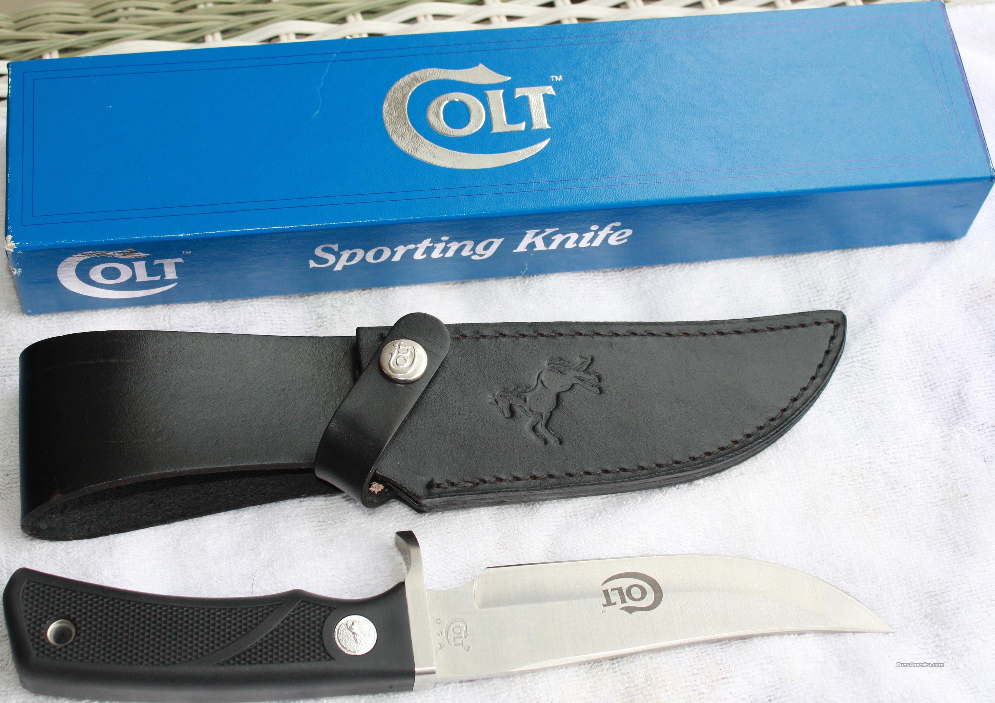 Colt Sporting Knife with Leather Sh... for sale at