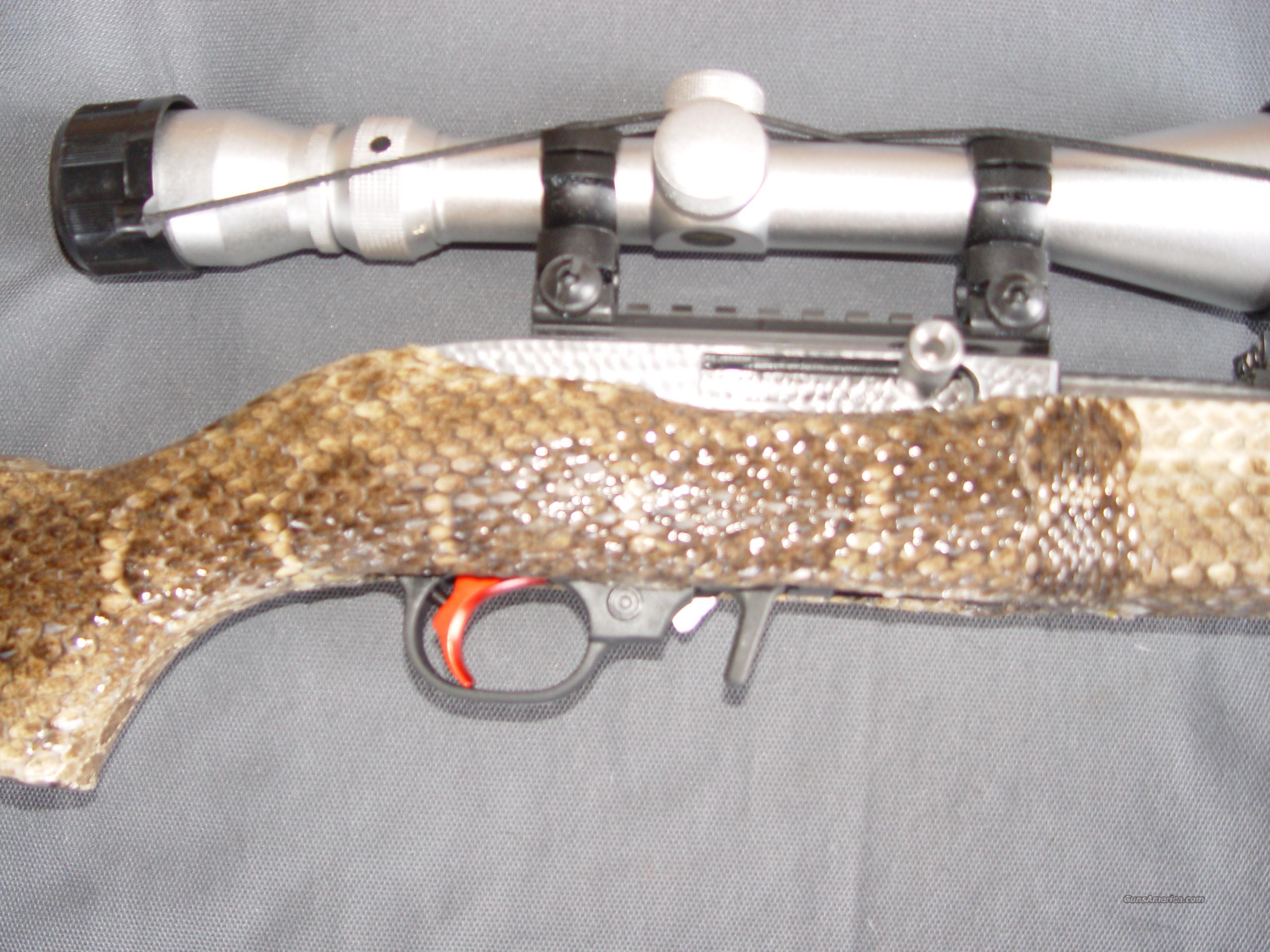 Ruger 10/22 Custom Rattel Snake Sk... for sale at