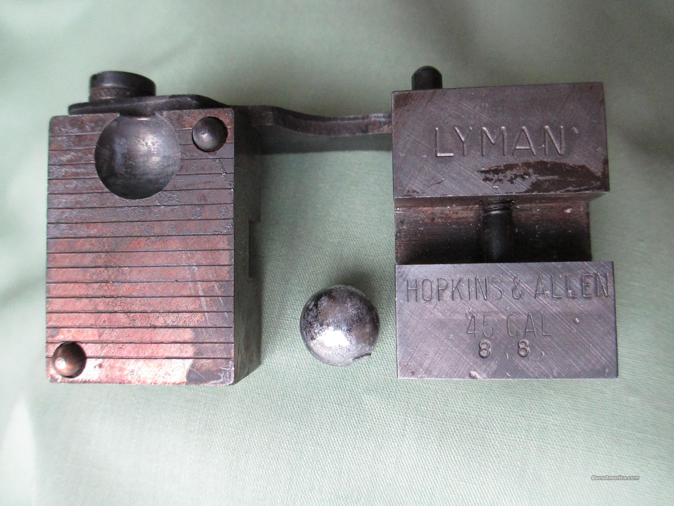 LYMAN .45 CAL HOPKINS & ALLEN for sale at 905122241
