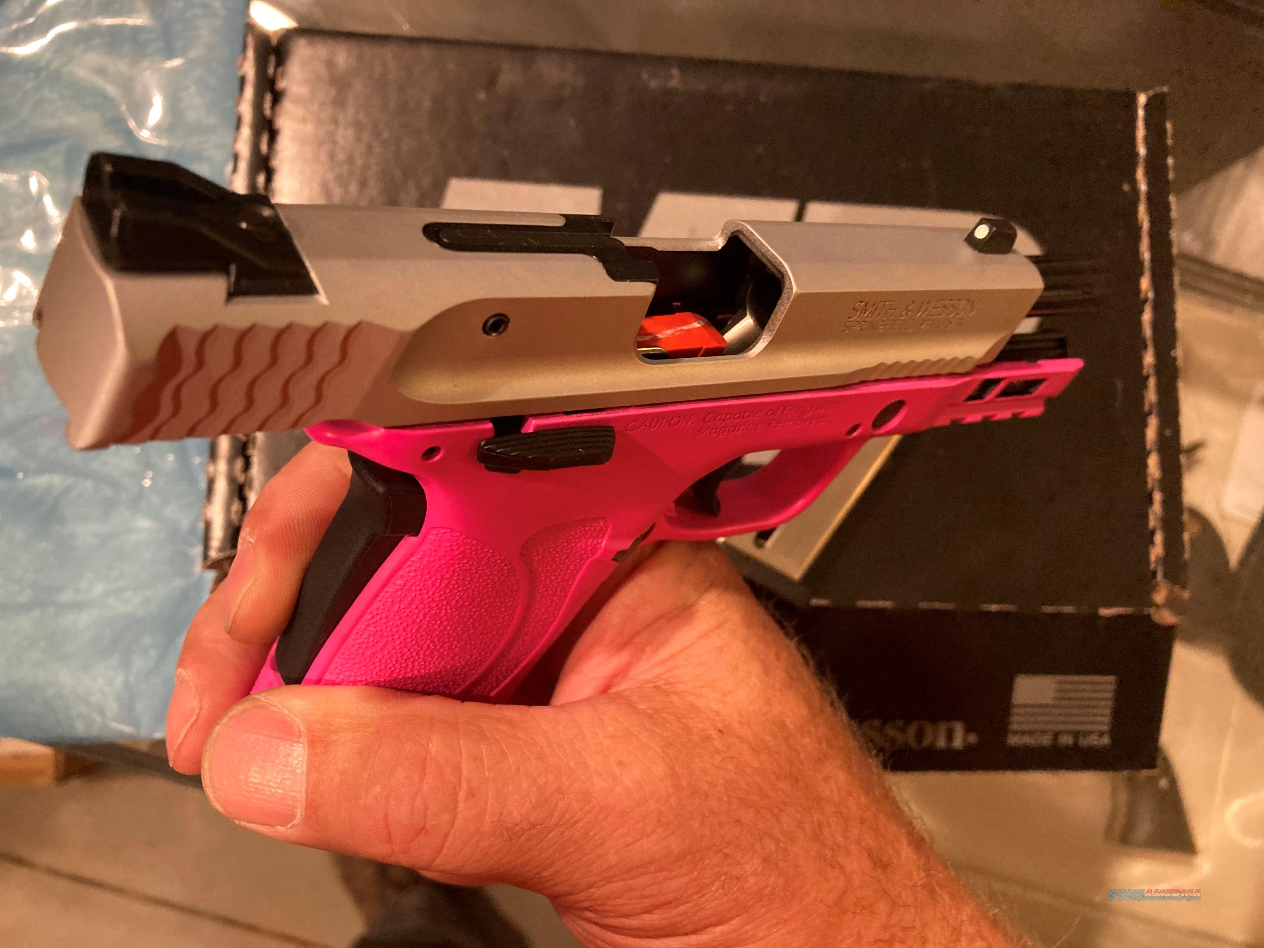 Smith Wesson M P Shield 380ez M 2 0 Pink And For Sale