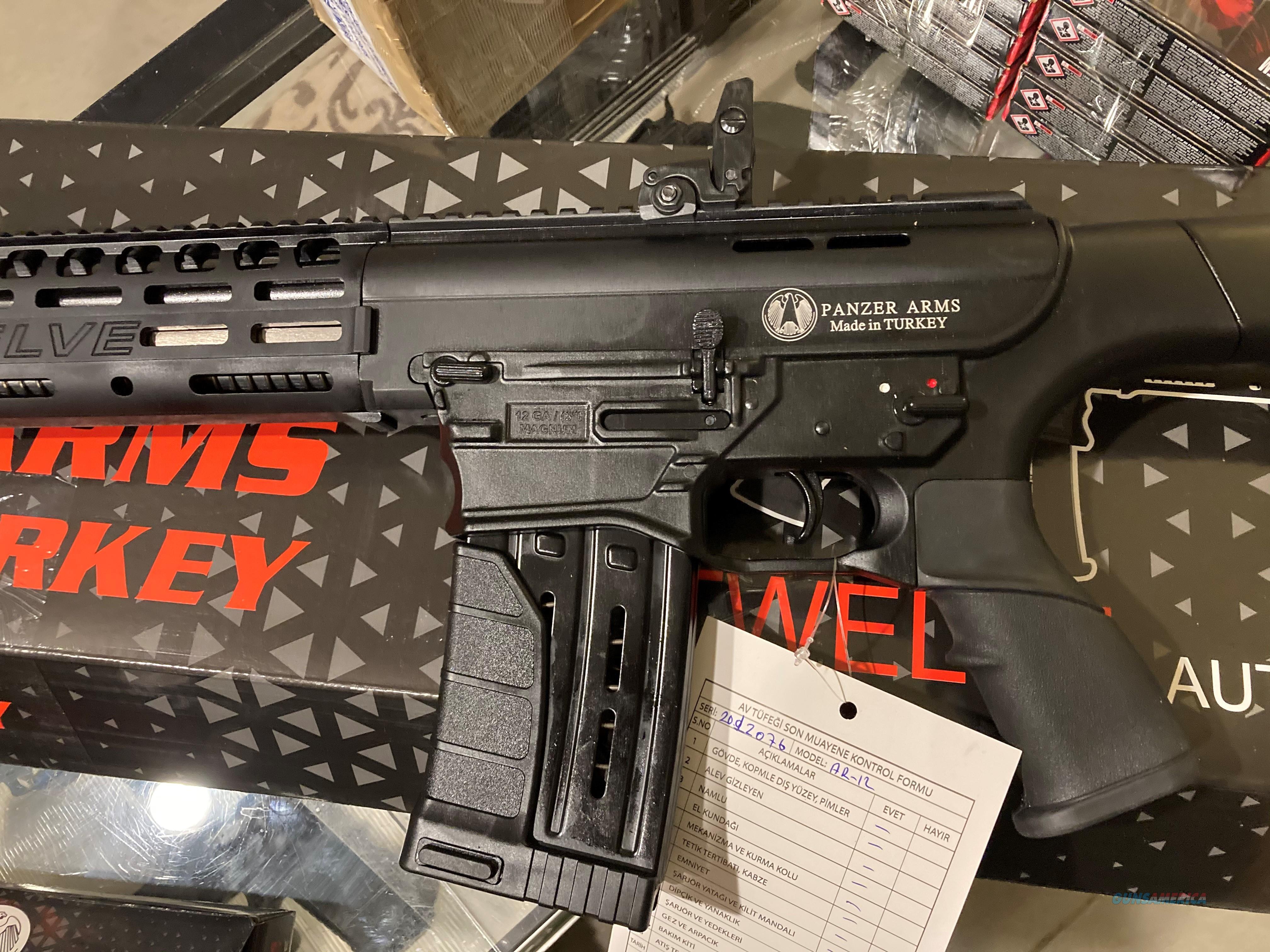 AR12 Panzer Arms 12 gauge (AR15 sty... for sale at Gunsamerica.com