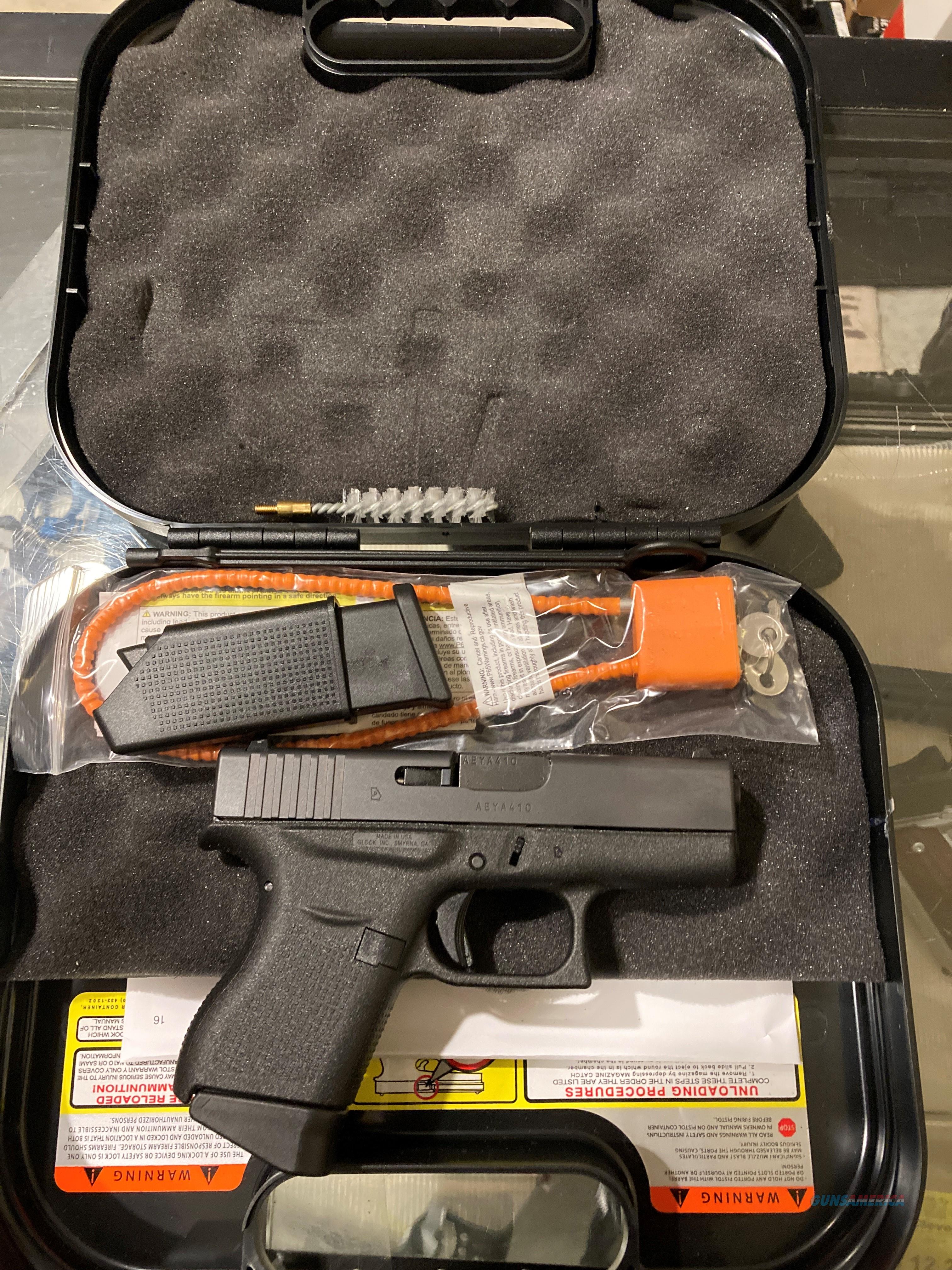 Glock 43 in 9mm G43 Smallest Glock for sale at