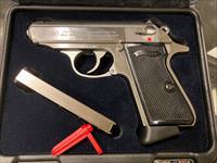 Walther PPK/S 380acp Stainless PPK Model 4796004 New in display case (no card fees added )