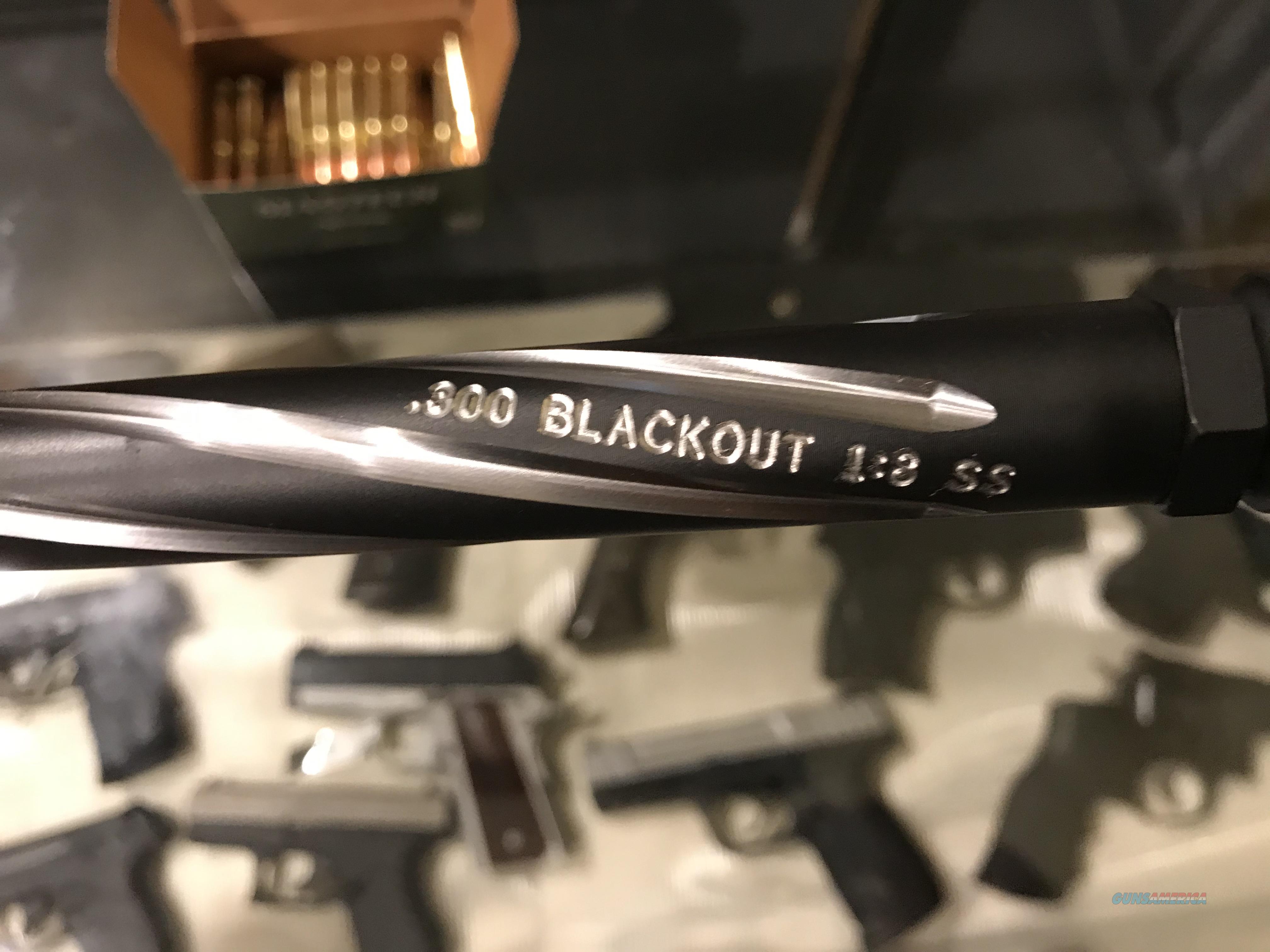 AR15 300 Blackout w/bear claw flute... for sale at