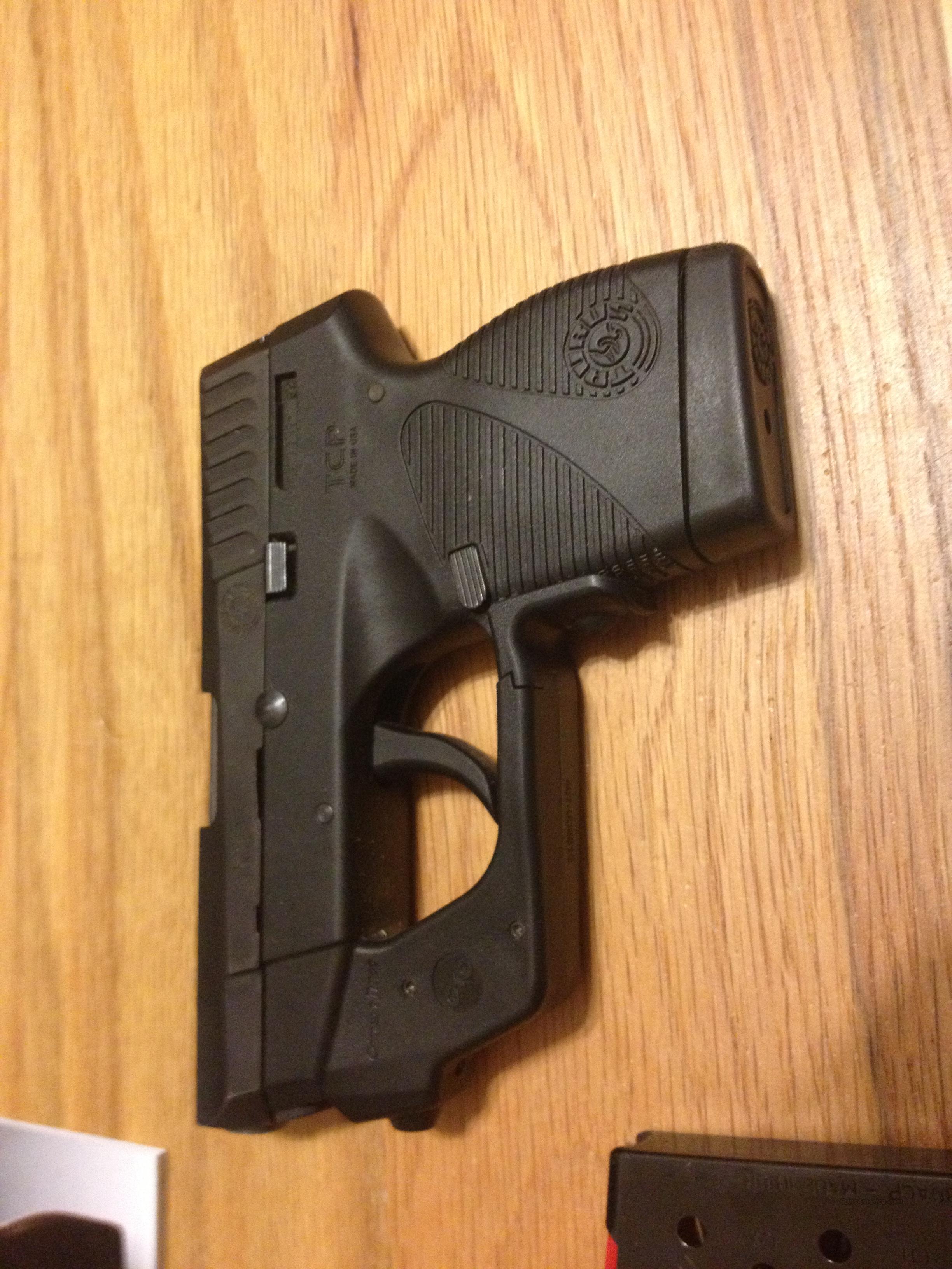 Taurus Tcp Pt738 In 380acp W Crimson Trace Las For Sale