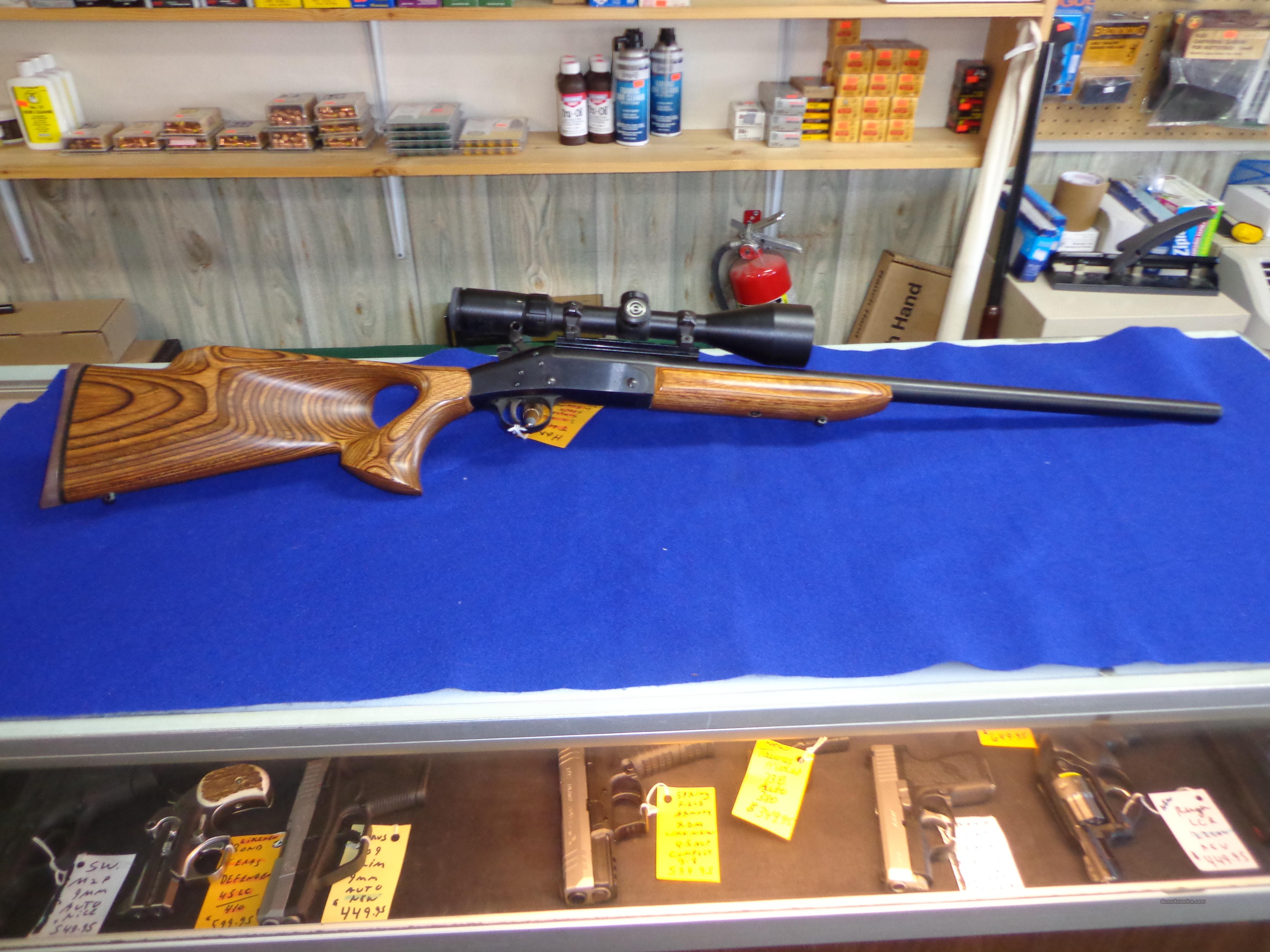 H&R 22.250 SINGLE SHOT WITH SCOPE A... for sale at