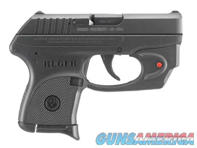 Ruger LCP .380 w Red Viridian Laser 3752