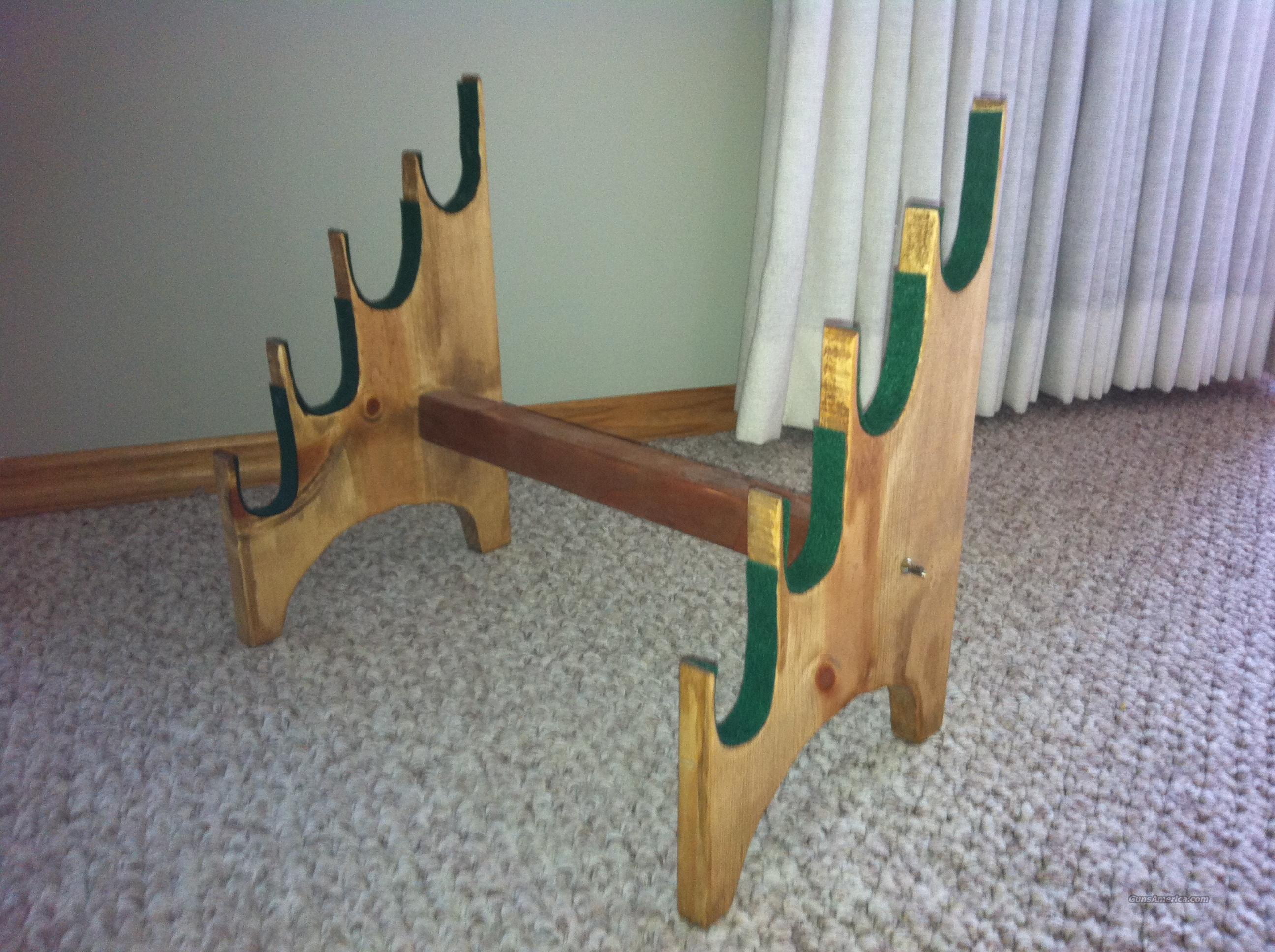 Stand Alone Gun Rack (Holds 4) for sale