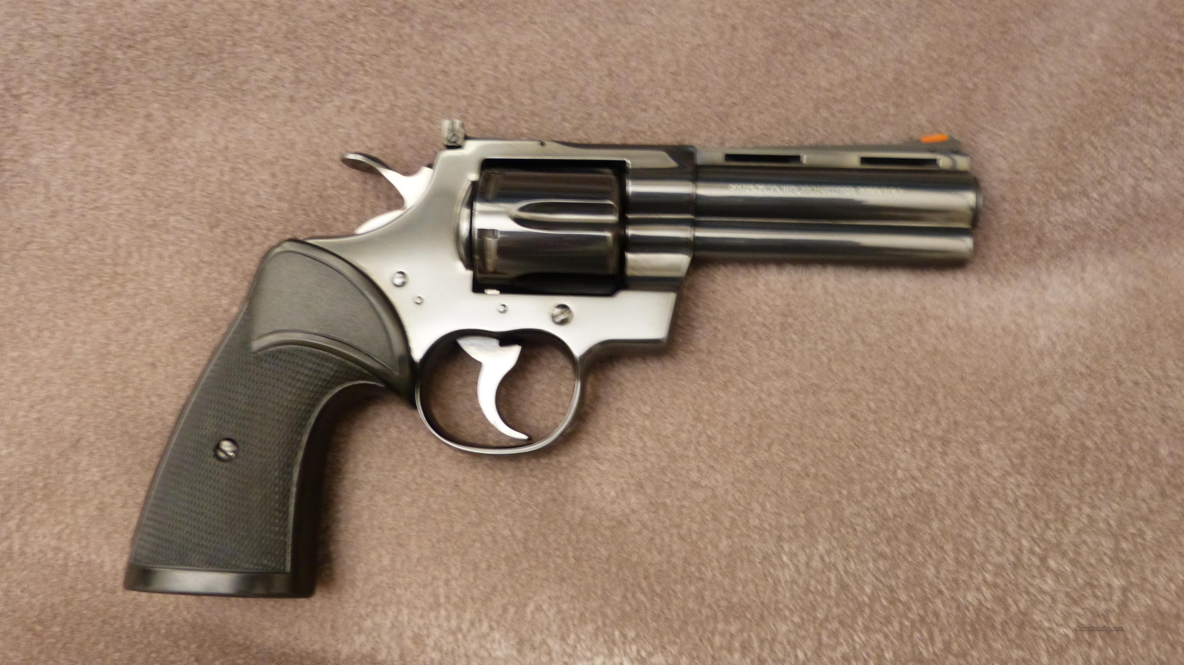 Colt Python 4 inch bbl for sale at Gunsamerica.com: 934310484