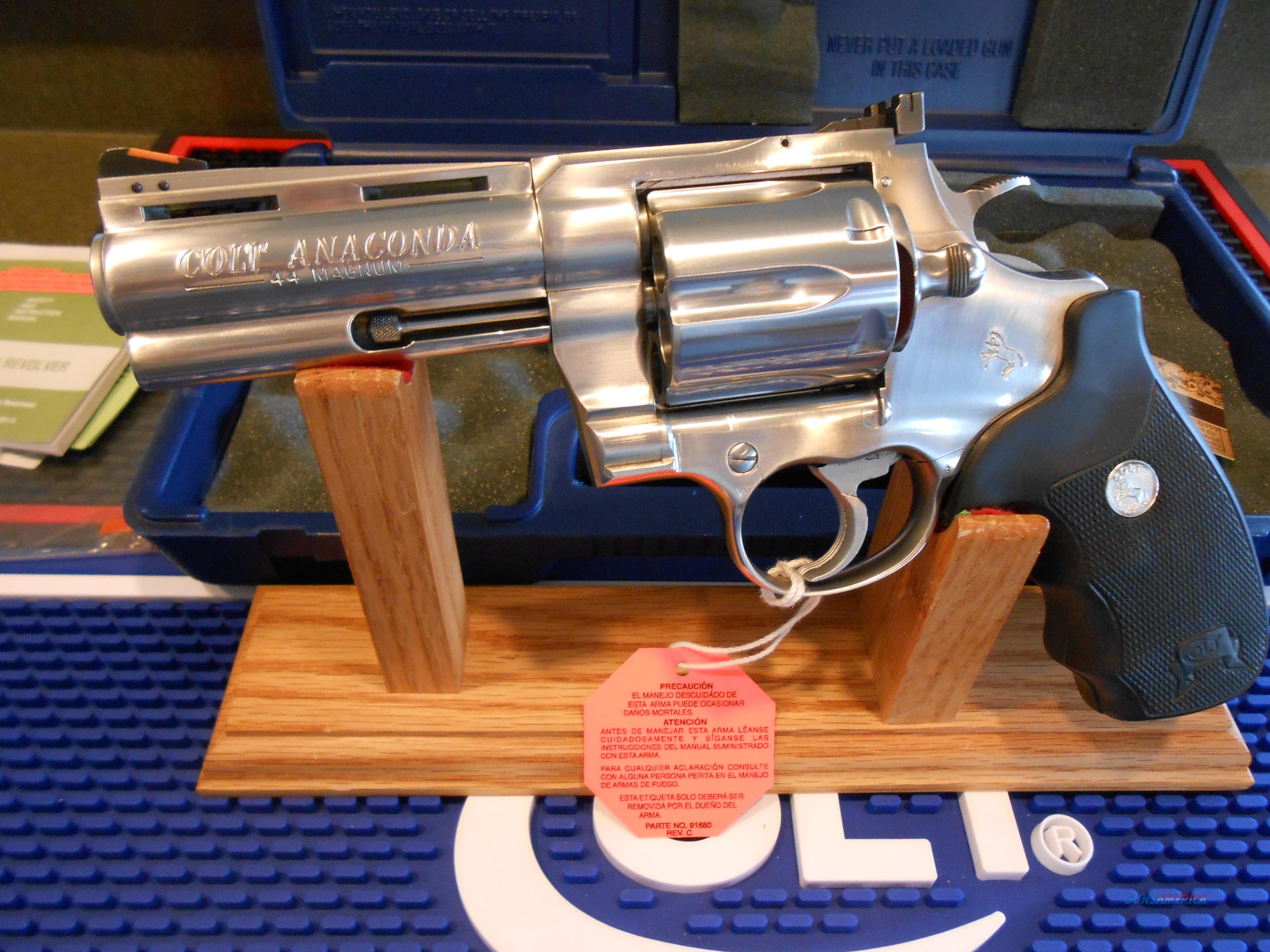 Colt 4" Anaconda Unfired Complete for sale at 942728945
