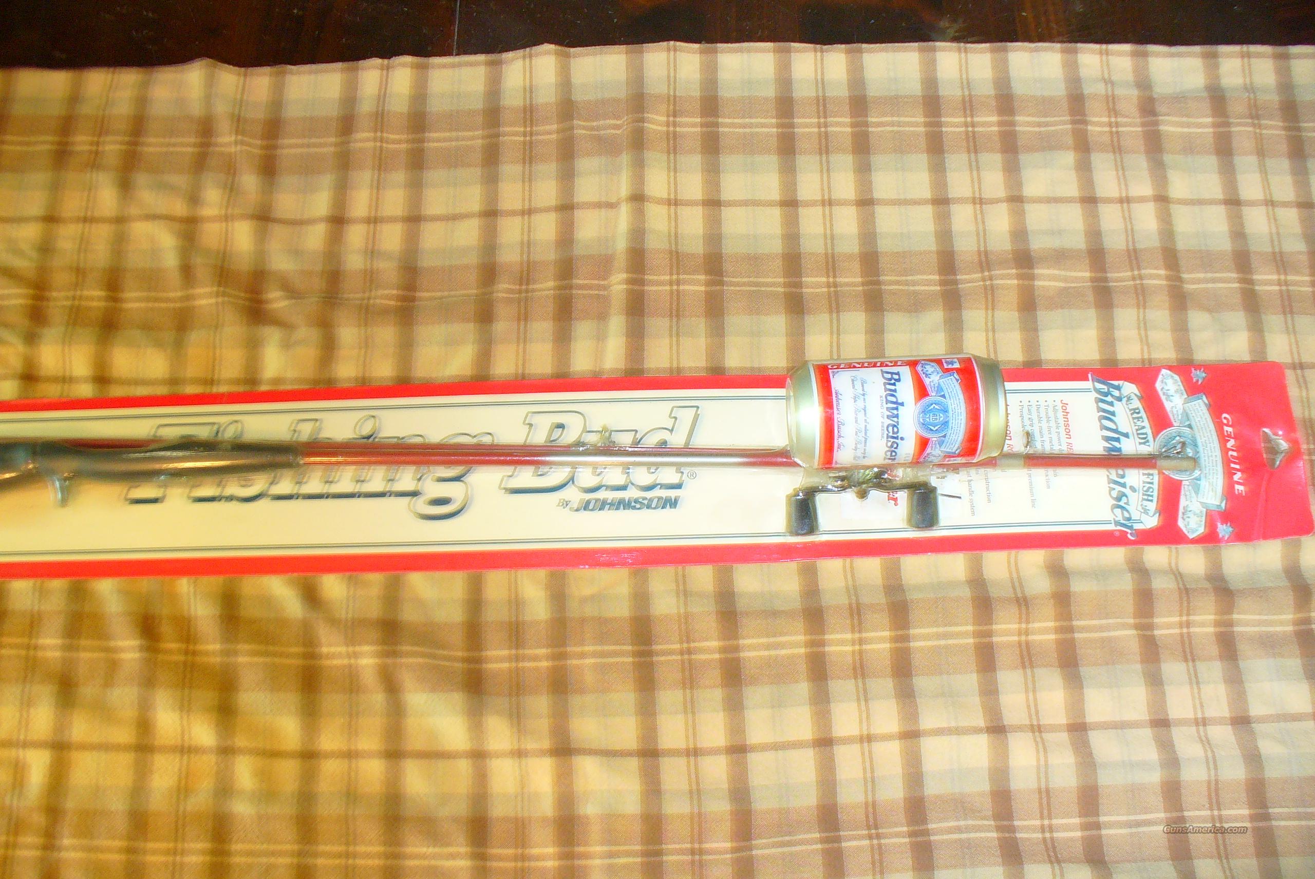 Budweiser Fishing Rod and Reel for sale at 942261704