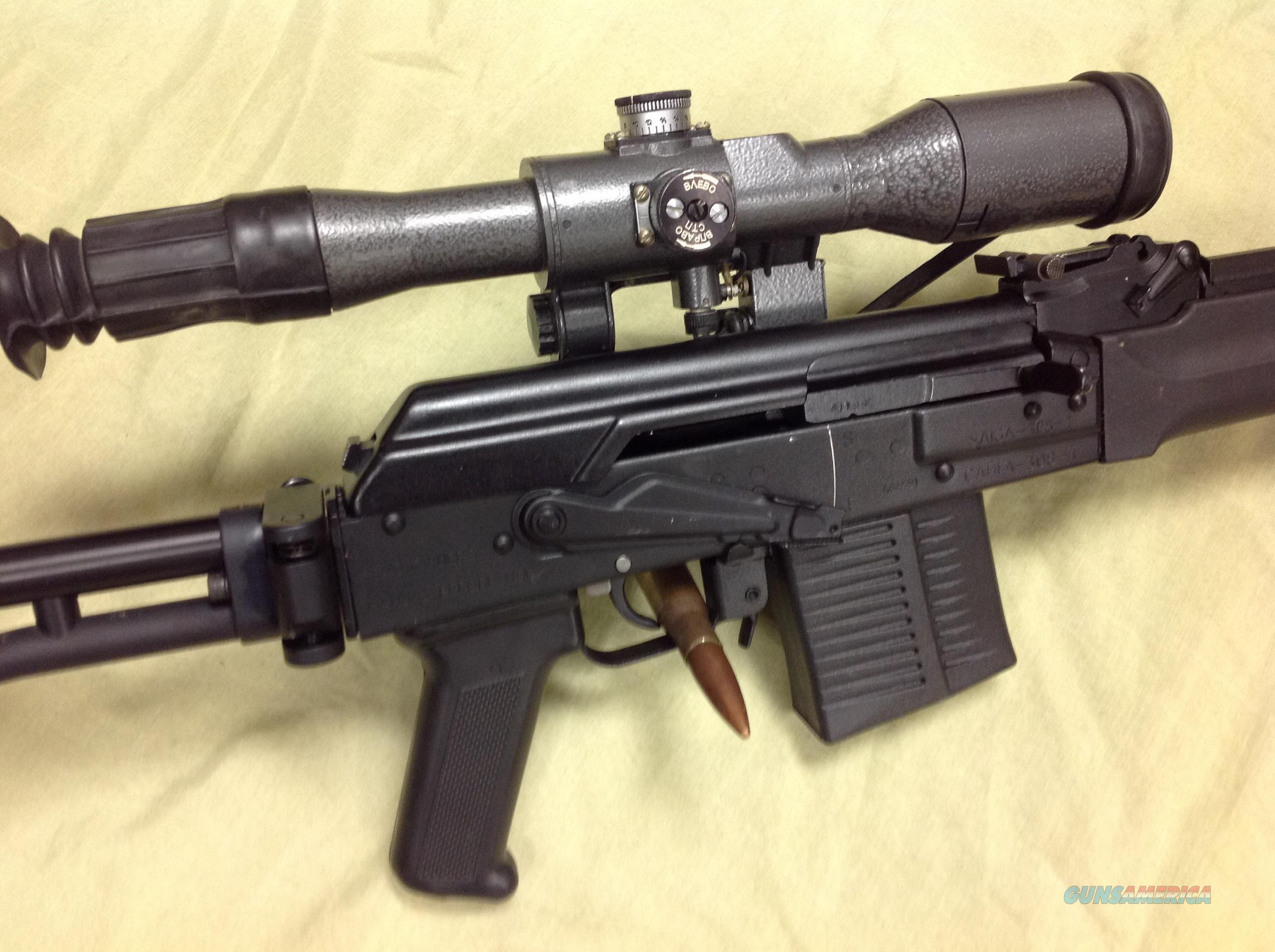 Saiga 3081 folding stock w/Moon optic