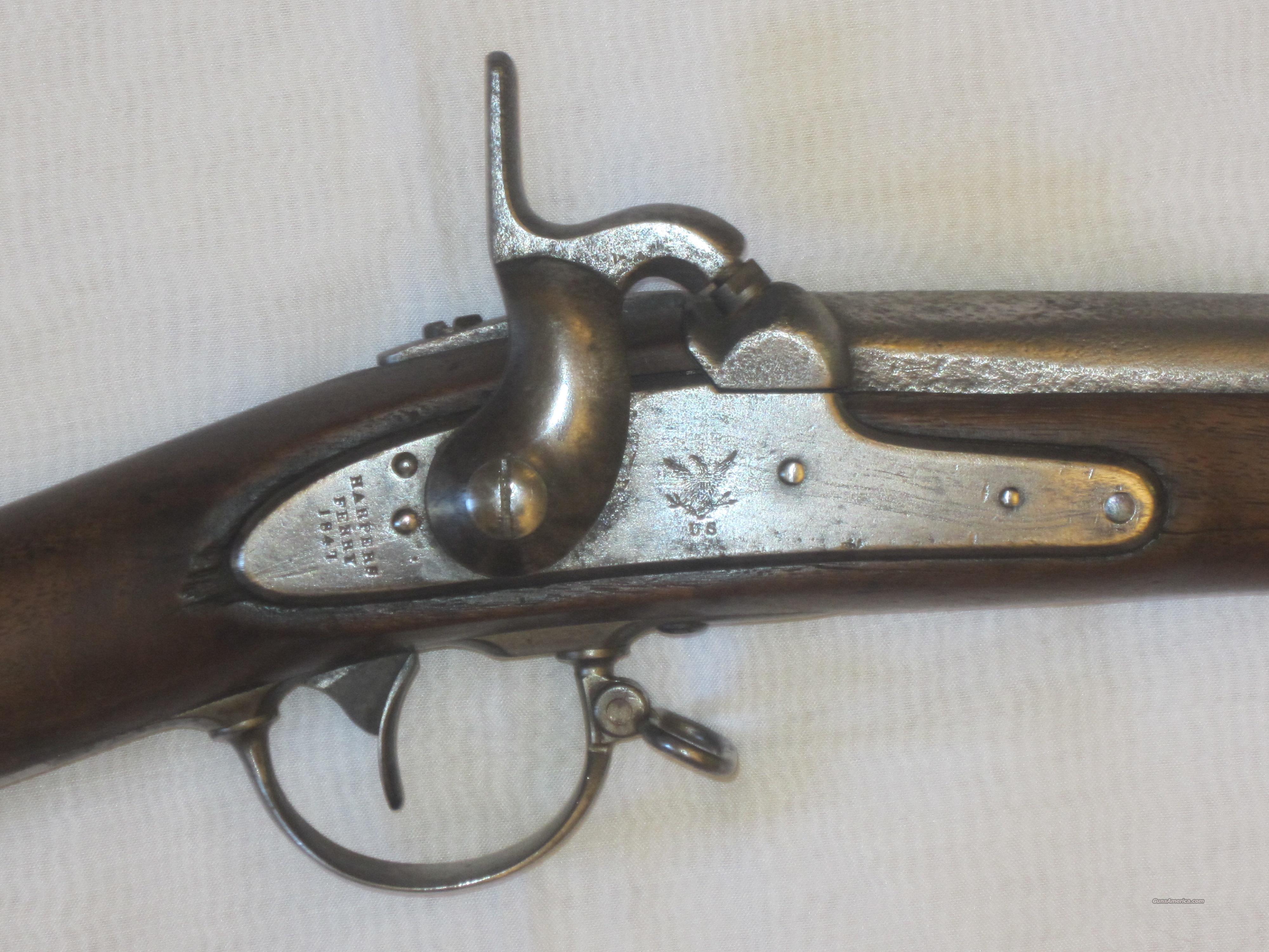 Original 1847 Harpers Ferry musket for sale at 962364848