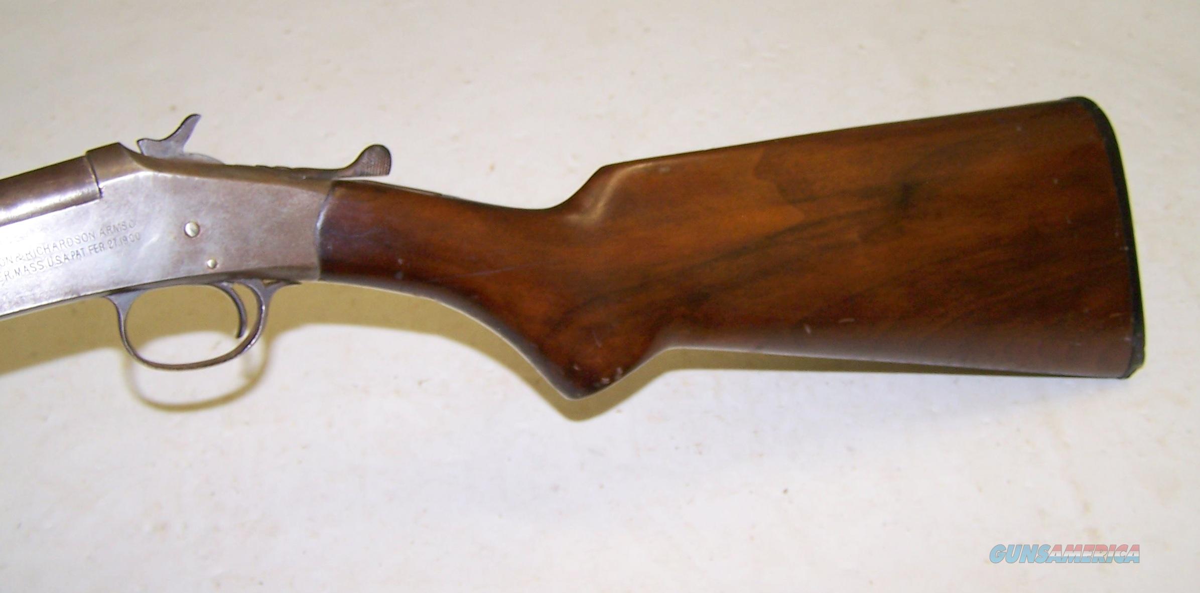 Harrington & Richardson 41044 Ga. for sale at