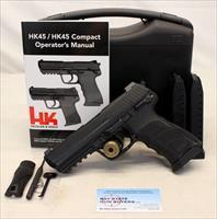 Heckler & Koch (HK) HK45 semi-automatic pistol ~ .45ACP ~ Box & Manual ~ MASS COMPLIANT