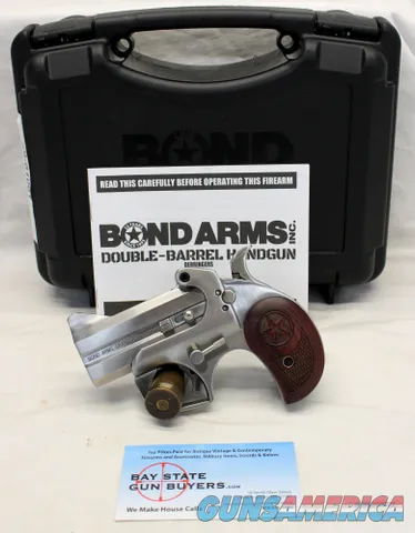 Bond Arms MASS DEFENDER Derringer ~ .45LC  .410GA ~ LIKE NEW IN BOX ~ Mass Compliant Pistol