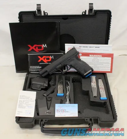 Springfield Armory XD-M 45 Competition Semi-automatic Pistol ~ 45ACP ~ 5.25