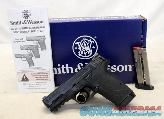 Smith & Wesson M&P SHIELD SUPER CARRY 30 semi-automatic pistol 30 cal BOX 
