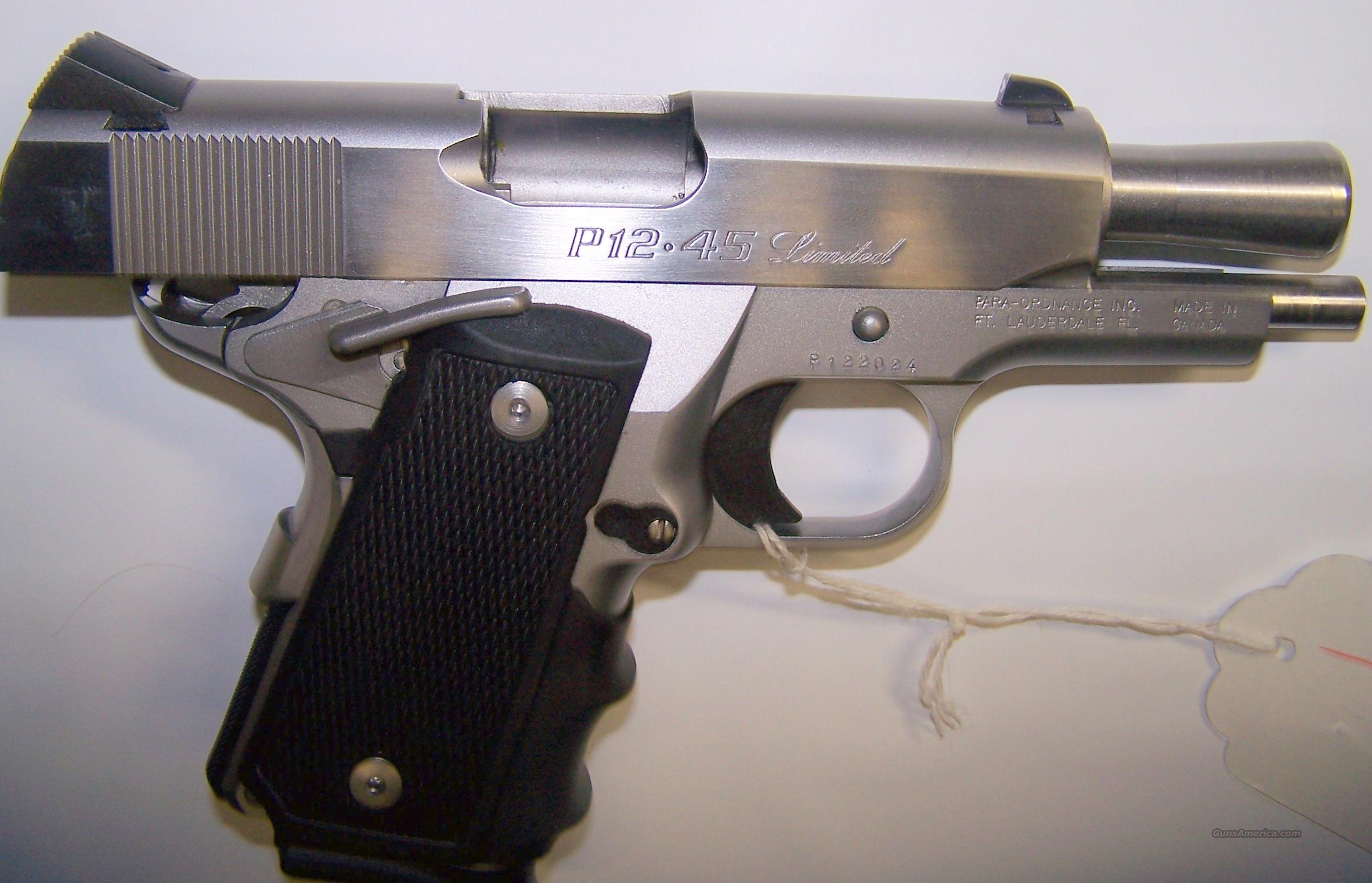 **Para Ordnance Inc, P12-45 LIMITED... for sale at Gunsamerica.com