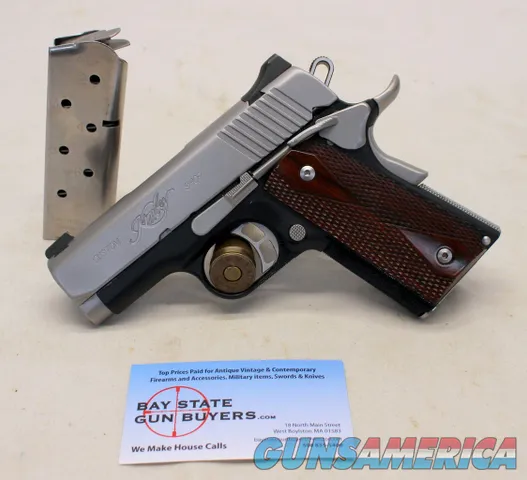Kimber ULTRA CDP II semi-automatic pistol 45ACP (2) Magazines CONCEAL CARRY