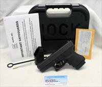 Glock MODEL 36 semi-automatic pistol ~ .45 ACP ~ CONCEAL CARRY ~ Case & Manual ~ NO MA SALES