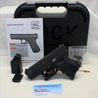 Glock Model 26 semi-automatic pistol ~ 9mm ~ CONCEAL CARRY OPTION ~ Case & Manual ~ NO MASS SALES