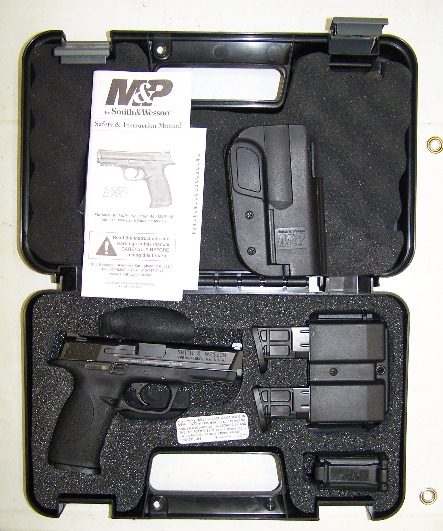 Smith & Wesson M&P 9mm pistol CASE,... for sale at