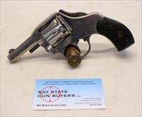 Harrington & Richardson SAFETY HAMMER Double Action Revolver ~ .32 S&W Cal ~ Early Example
