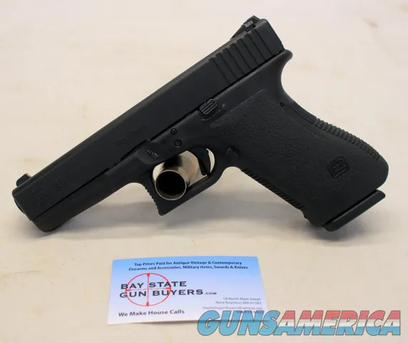 Glock MODEL 20 semi-automatic pistol 10mm BEAR GUN