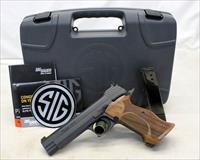 Sig Sauer P210A TARGET semi-automatic pistol ~ 9mm ~ SAO ~ Box & Manual