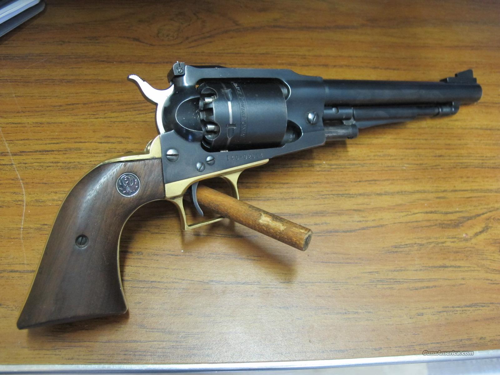 Ruger old army with brass grip fram... for sale at 915478846