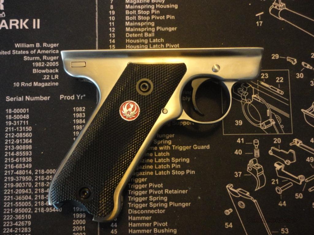 STAINLESS RUGER MARK III GRIP FRAME... for sale at 996759866