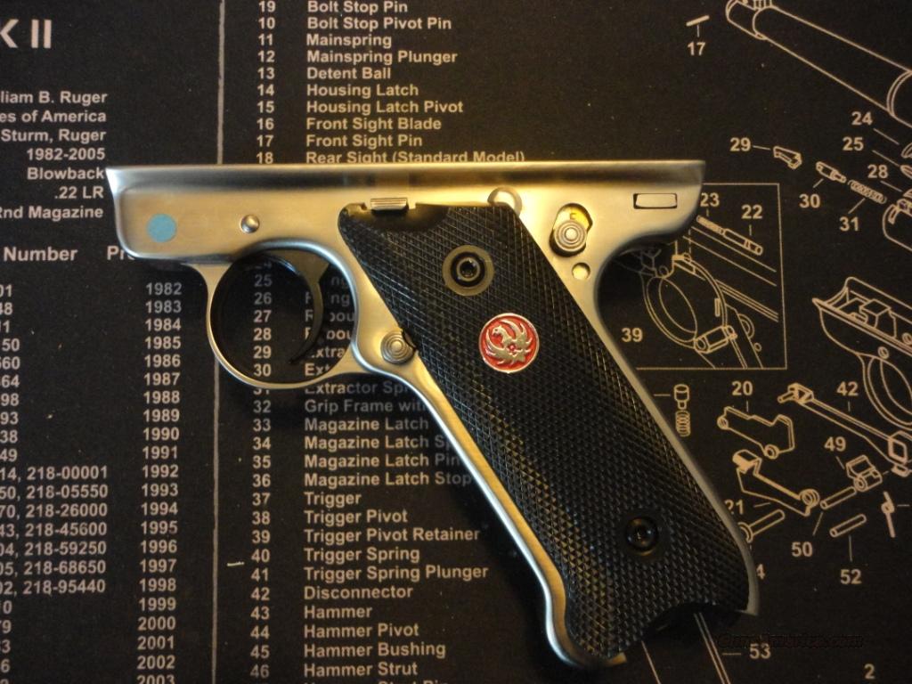 STAINLESS RUGER MARK III GRIP FRAME... for sale at 996759866