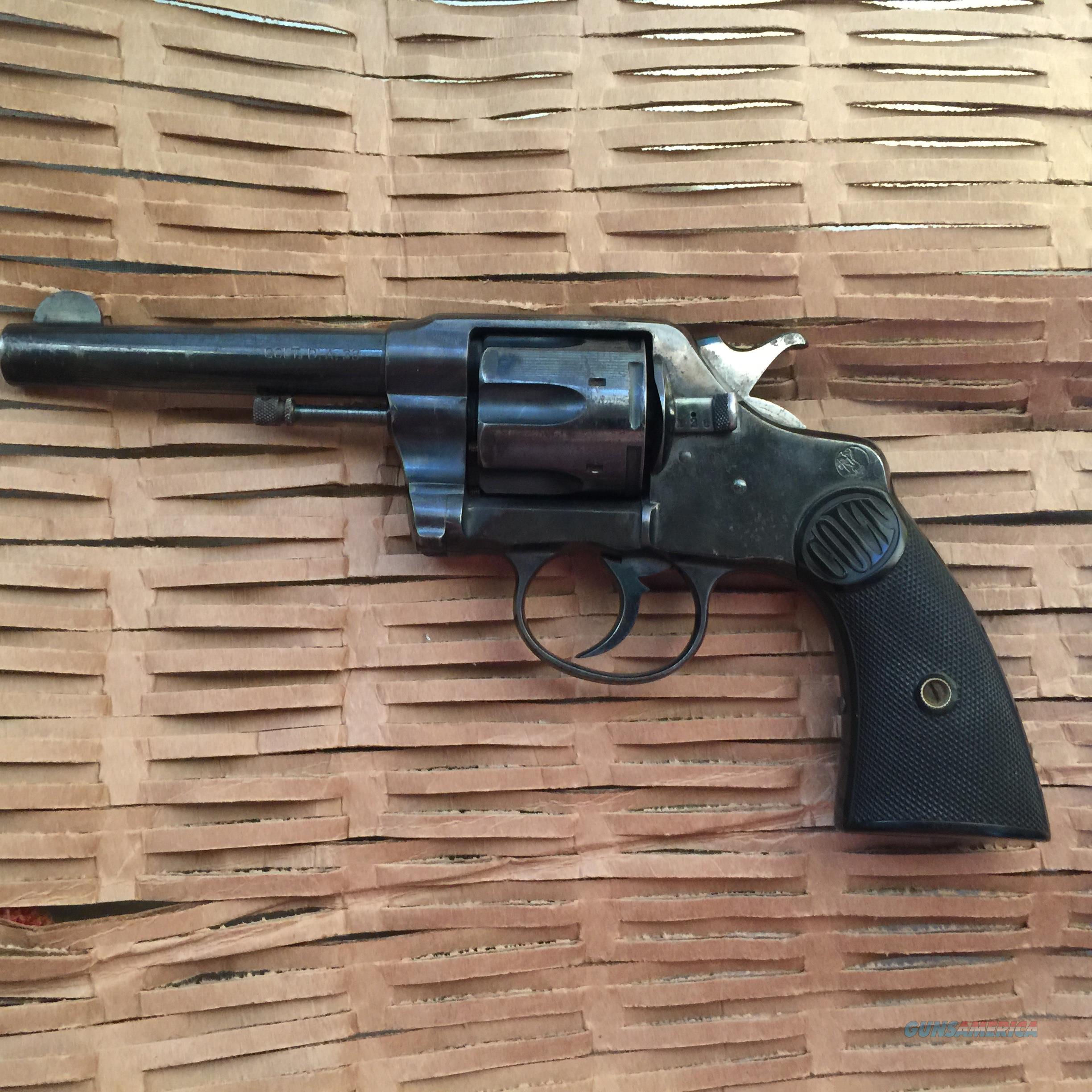15 New Navy Colt 38 Short Da Revolver For Sale