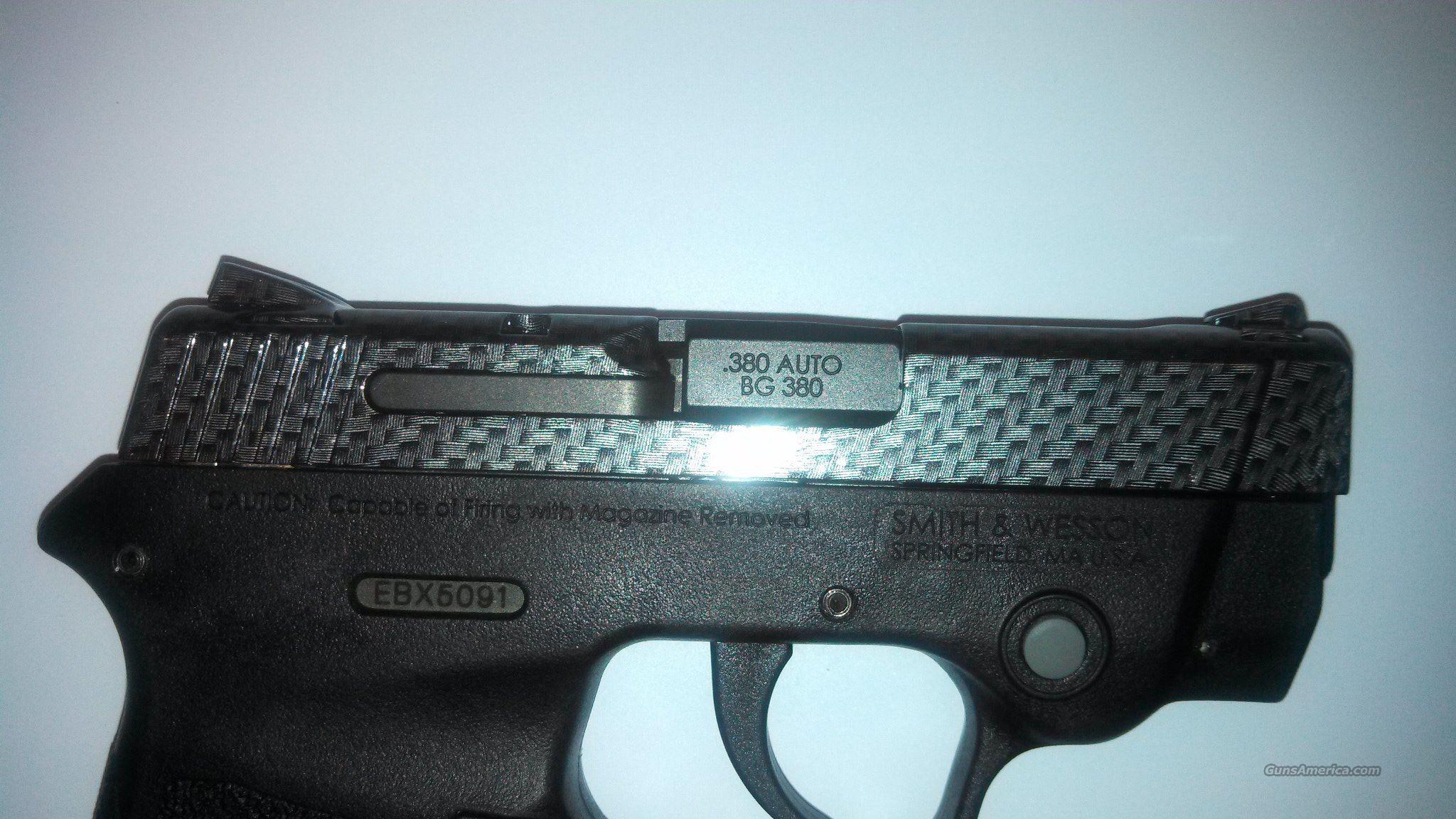 Bodyguard 380 w/CUSTOM carbon fiber... for sale at