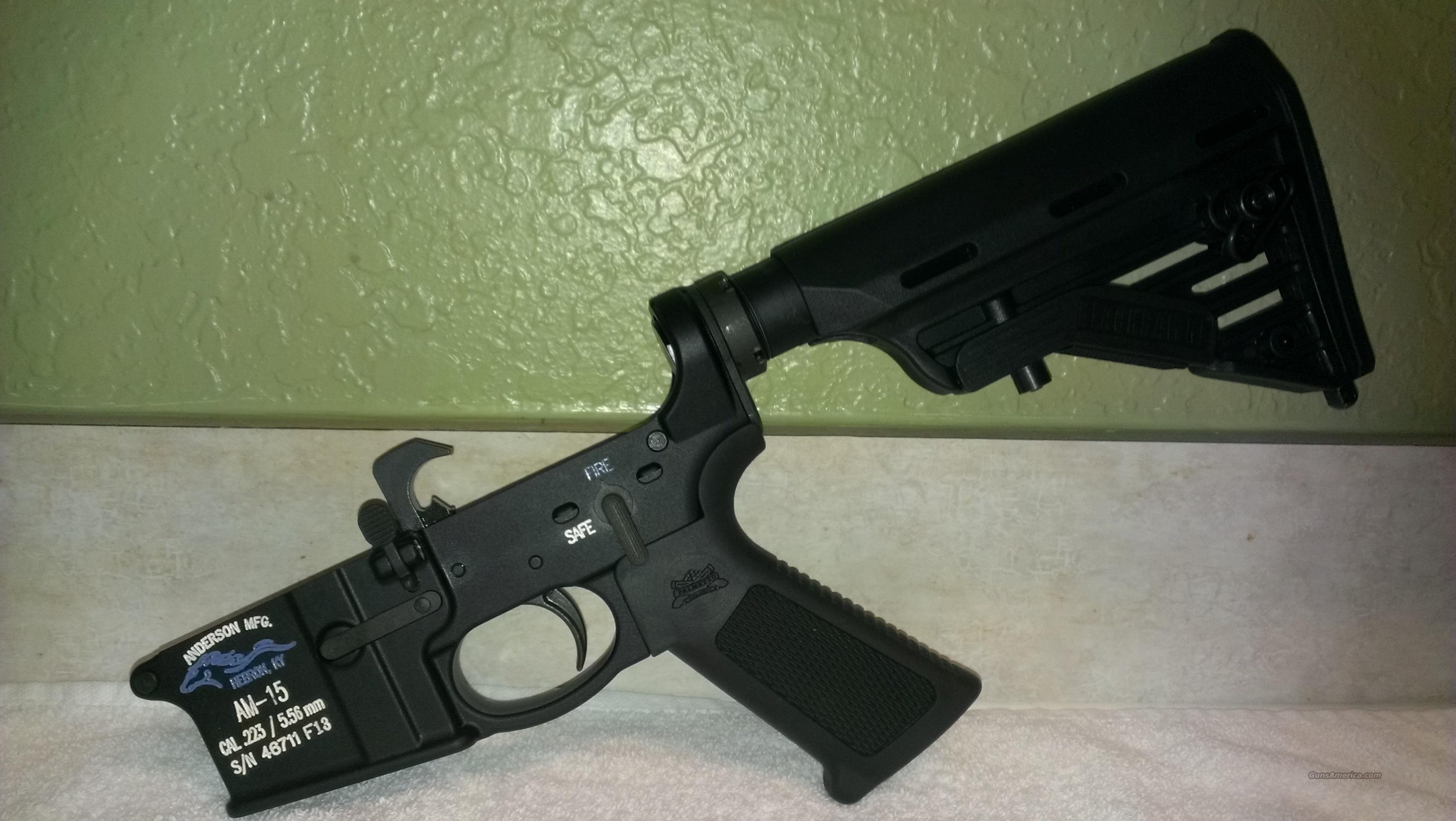 Anderson MFG complete lower color f... for sale at