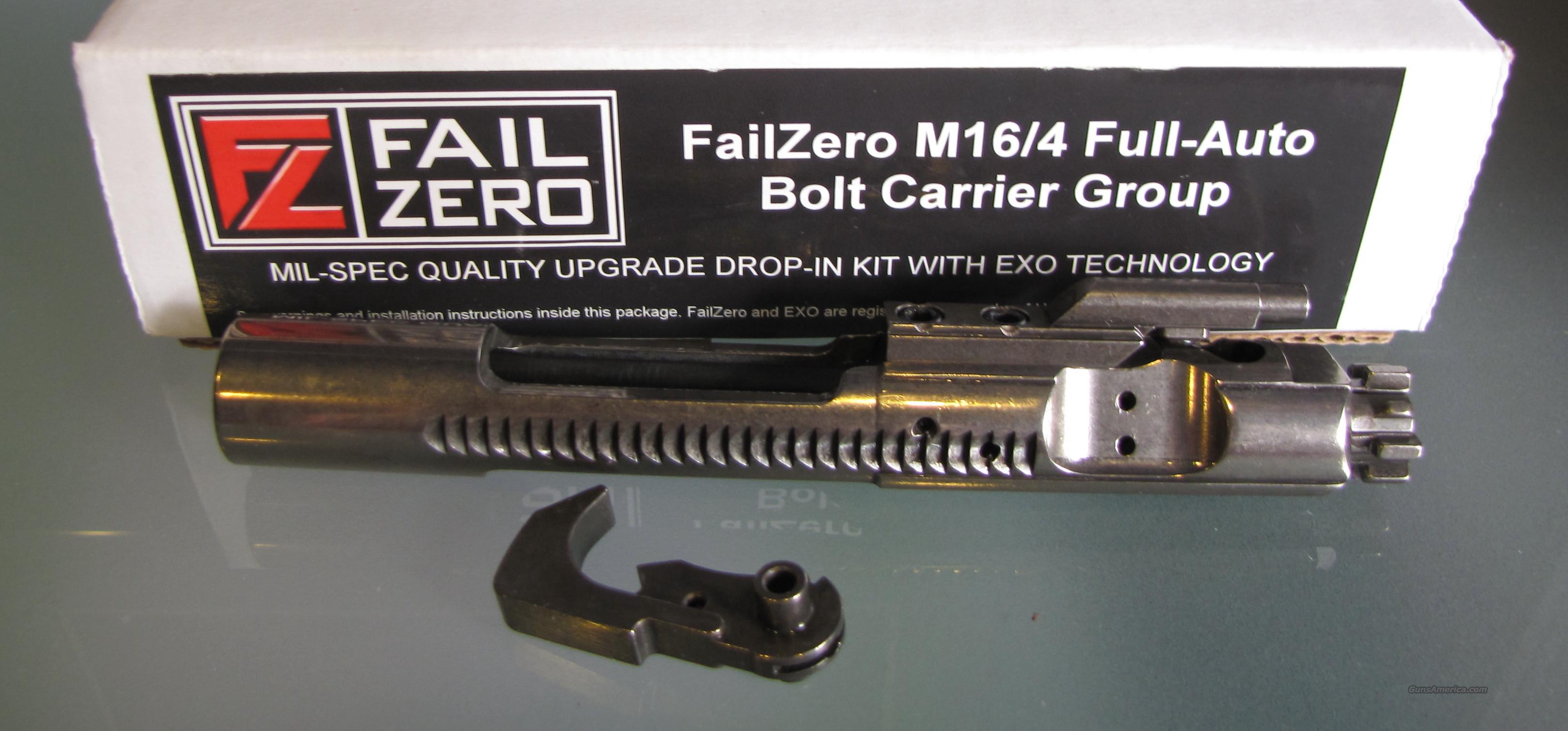 FAILZERO M16/4 BCG w/ semi auto ham... for sale at