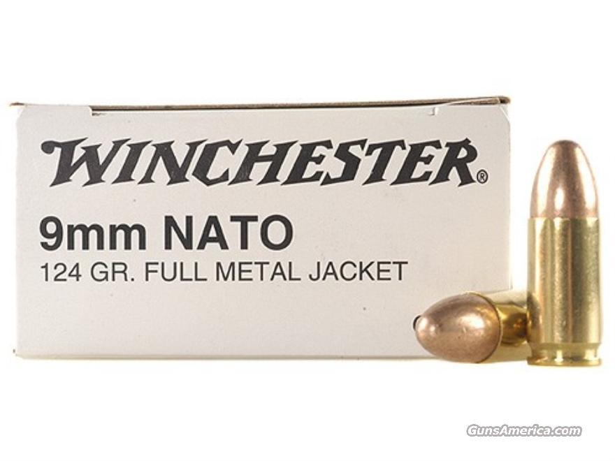 Winchester Q4318 9mm NATO 124gr FMJ... for sale at 990466843