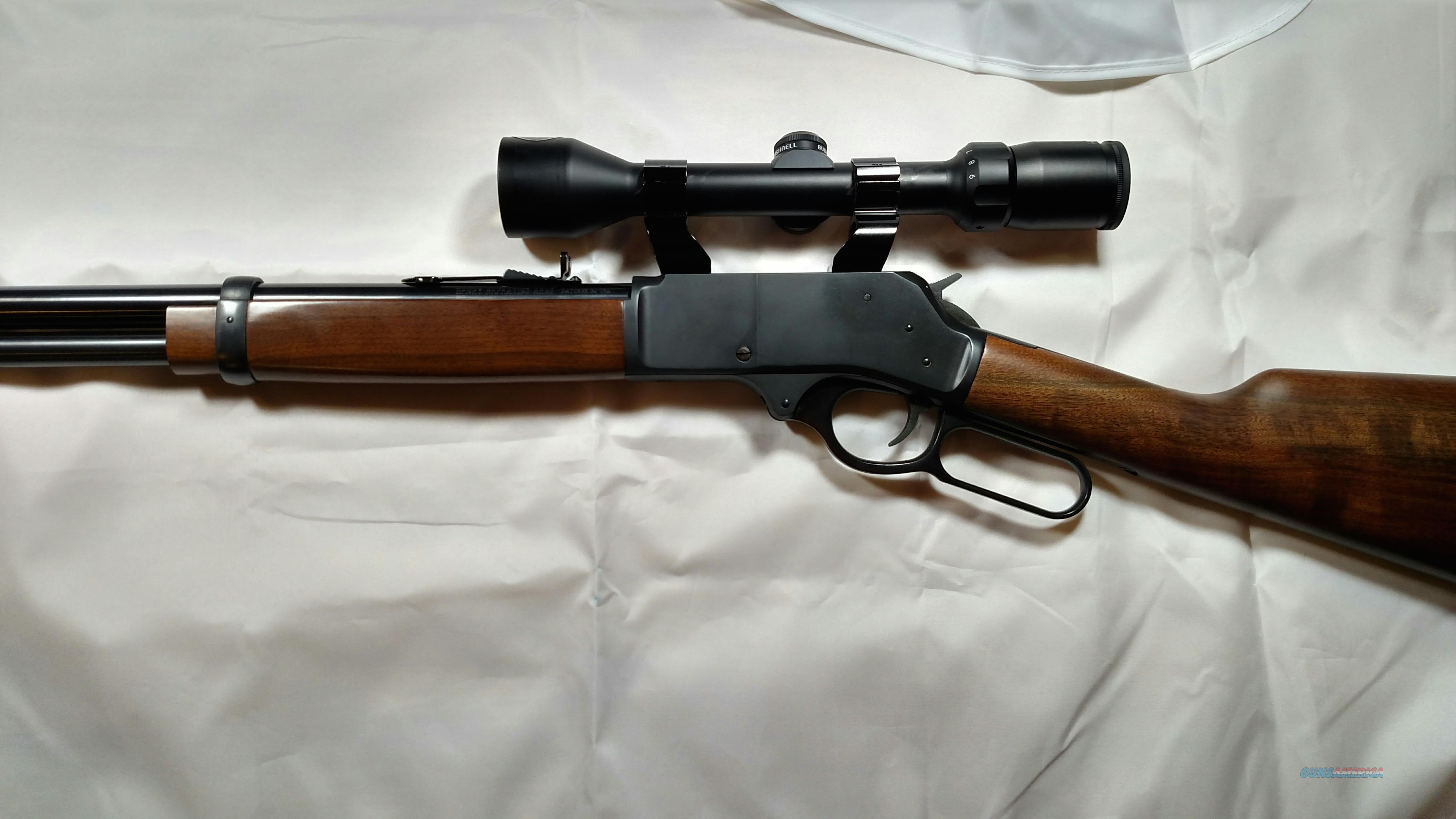 Henry 30/30 Lever Action H009 W/Bushnell Scope Selling