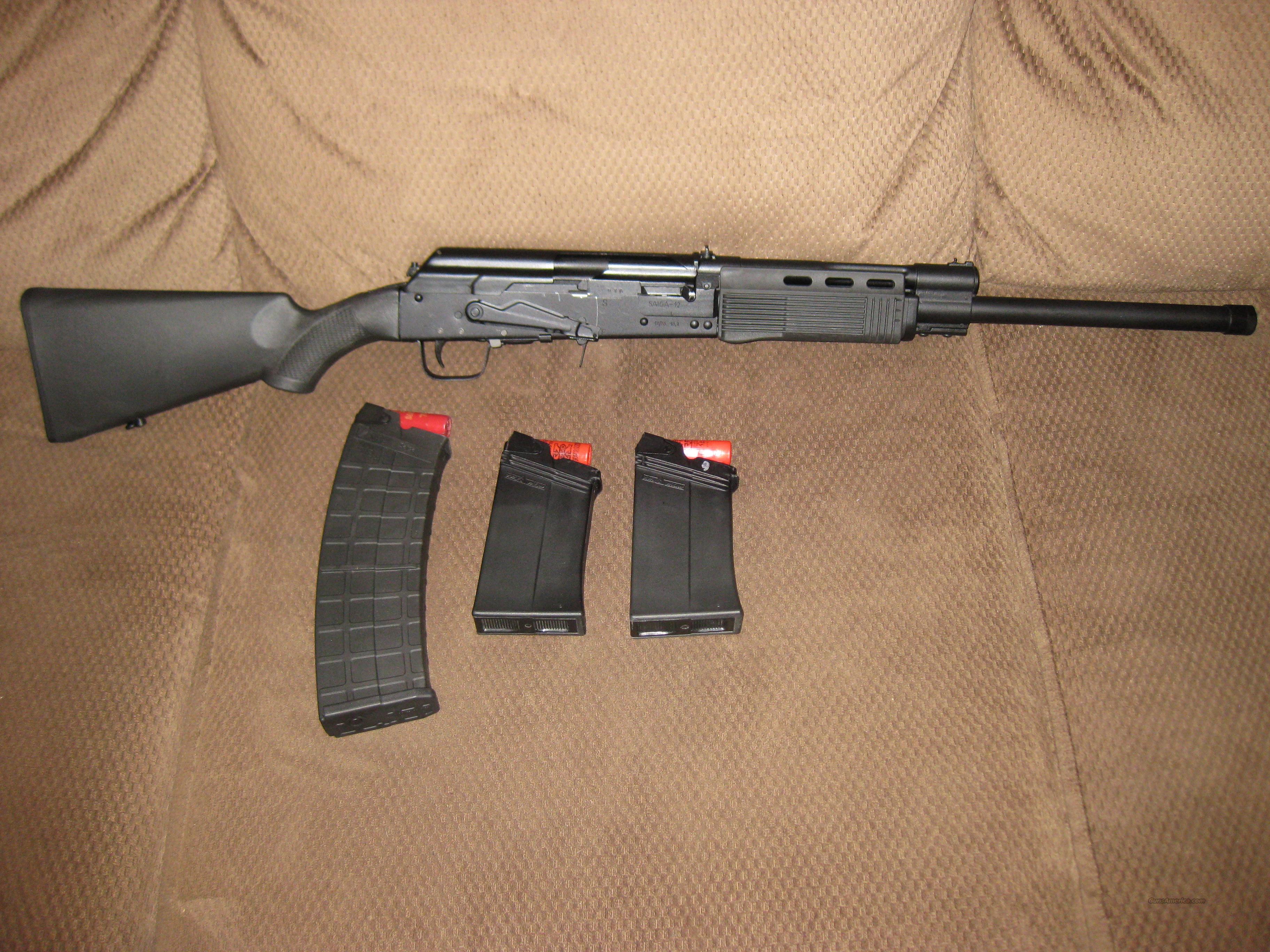 NEW Saiga 12 shotgun for sale at 918981040