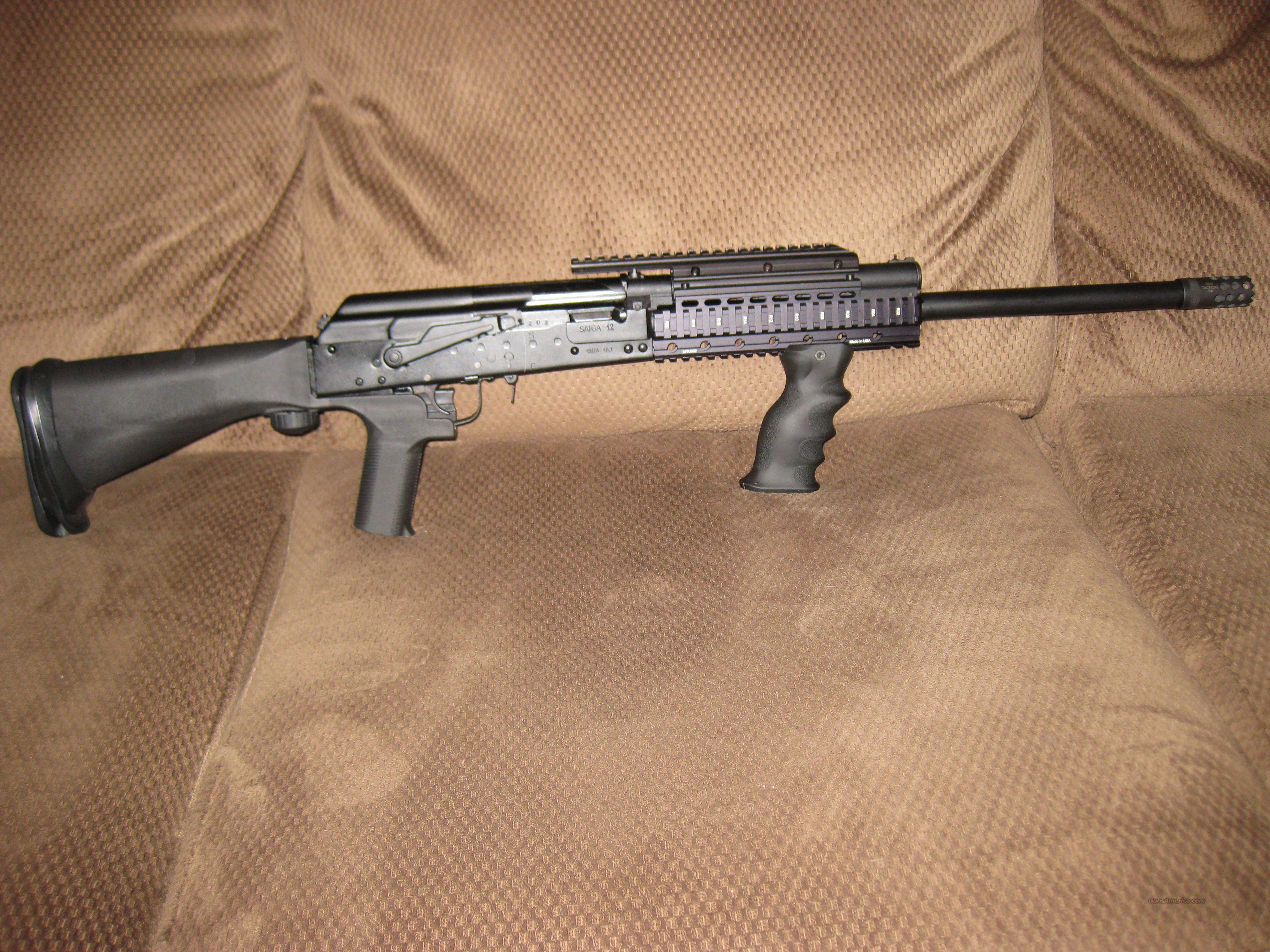 Saiga 12 gauge shotgun converted Ta... for sale at