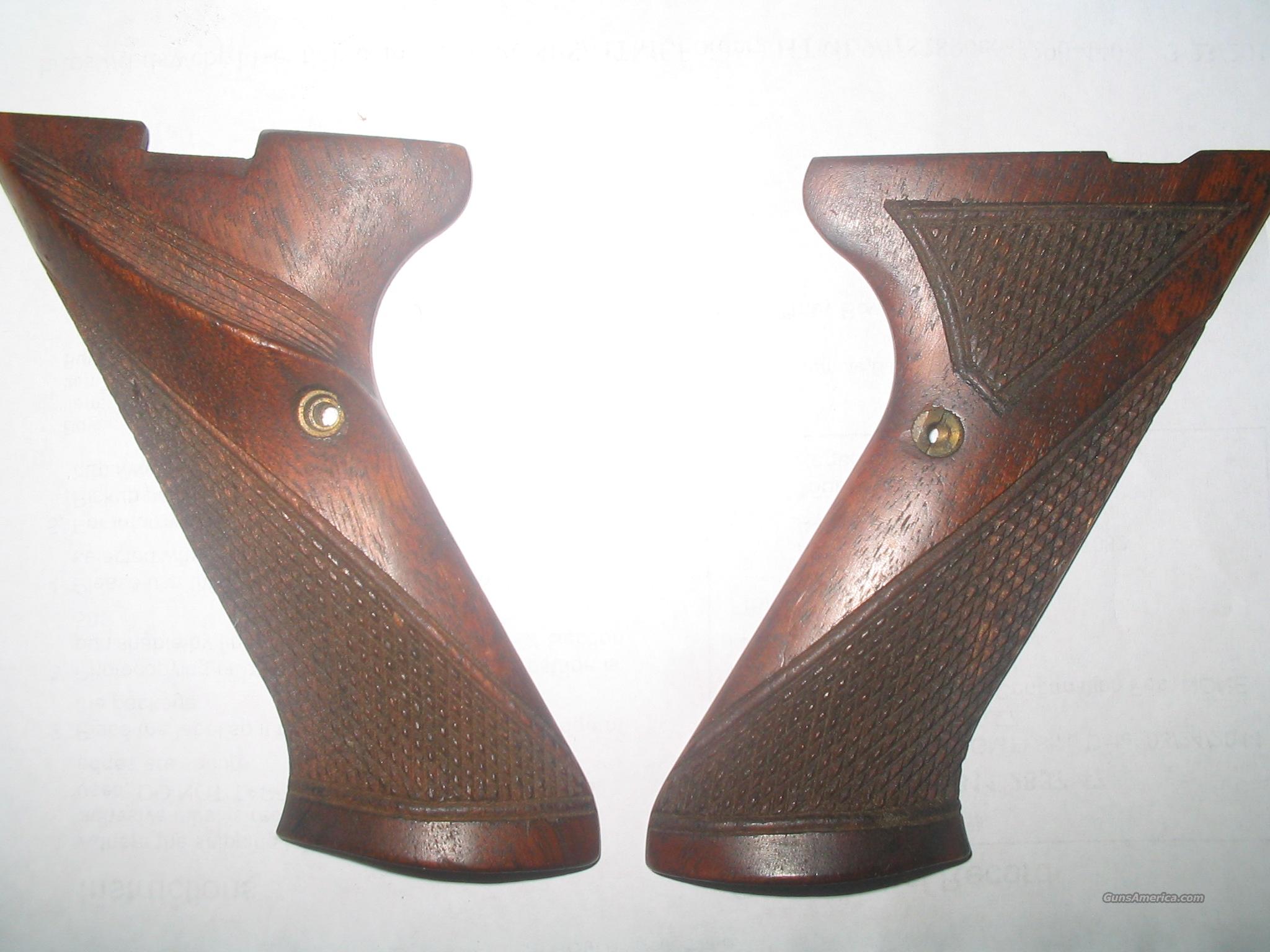 vintage High Standard wooden grips for sale at