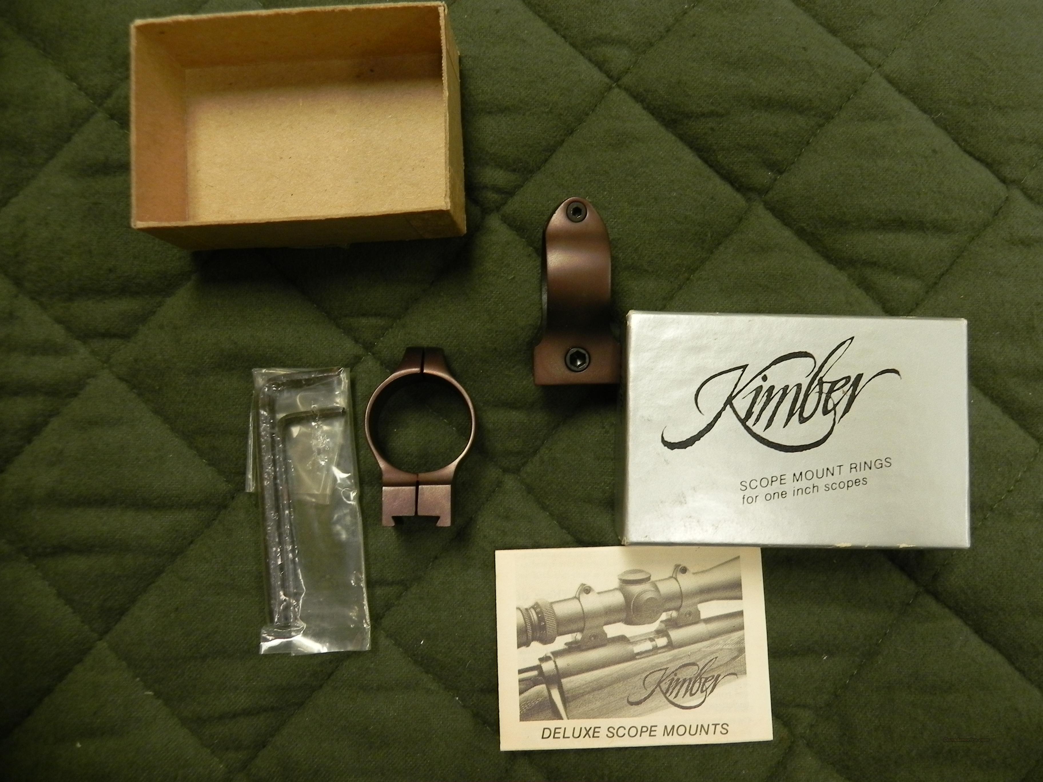 Kimber of Oregon one inch scope rin... for sale at