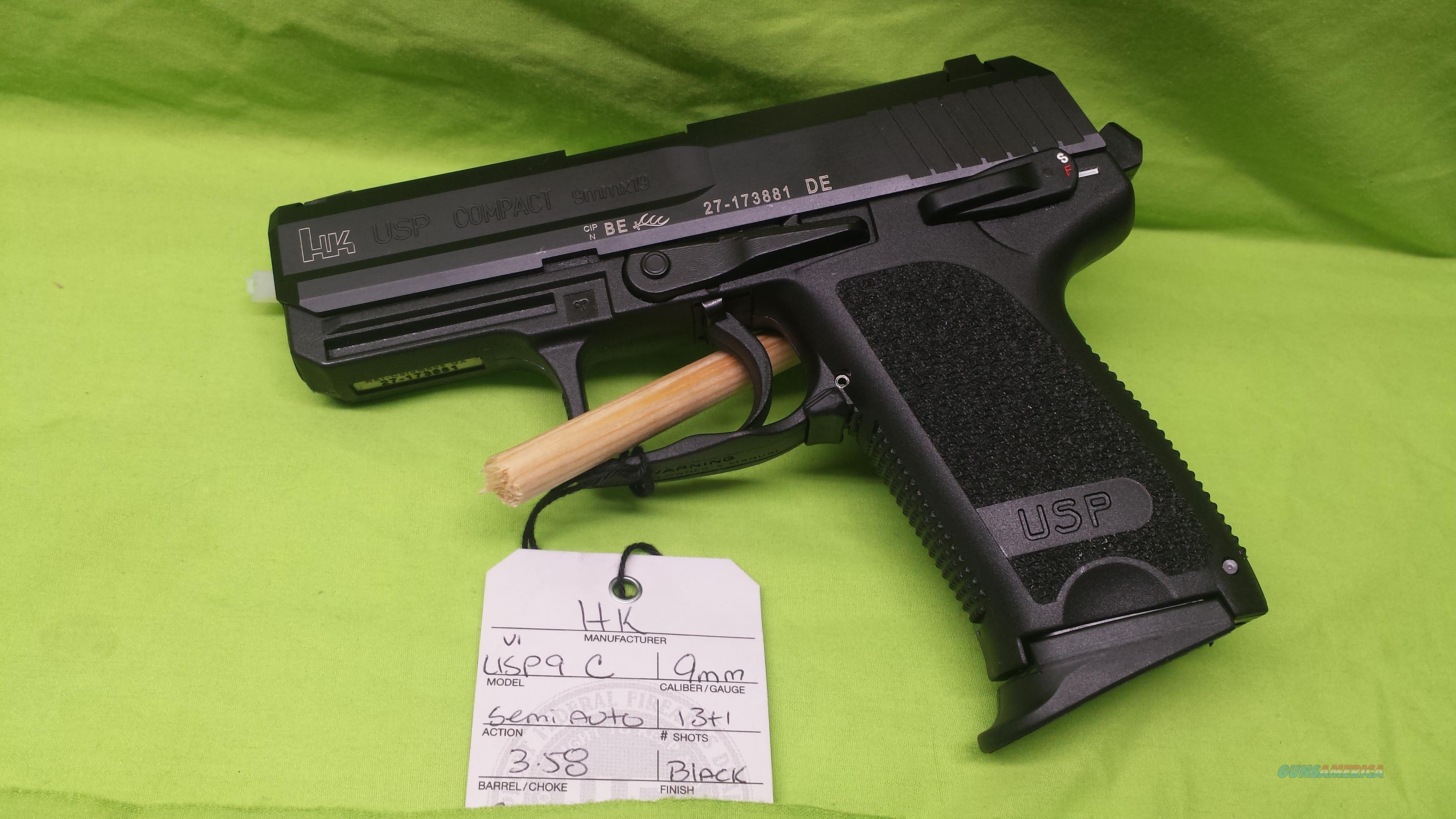 H&K HK USP V1 USPV1 C COMPACT 9MM 9... for sale at