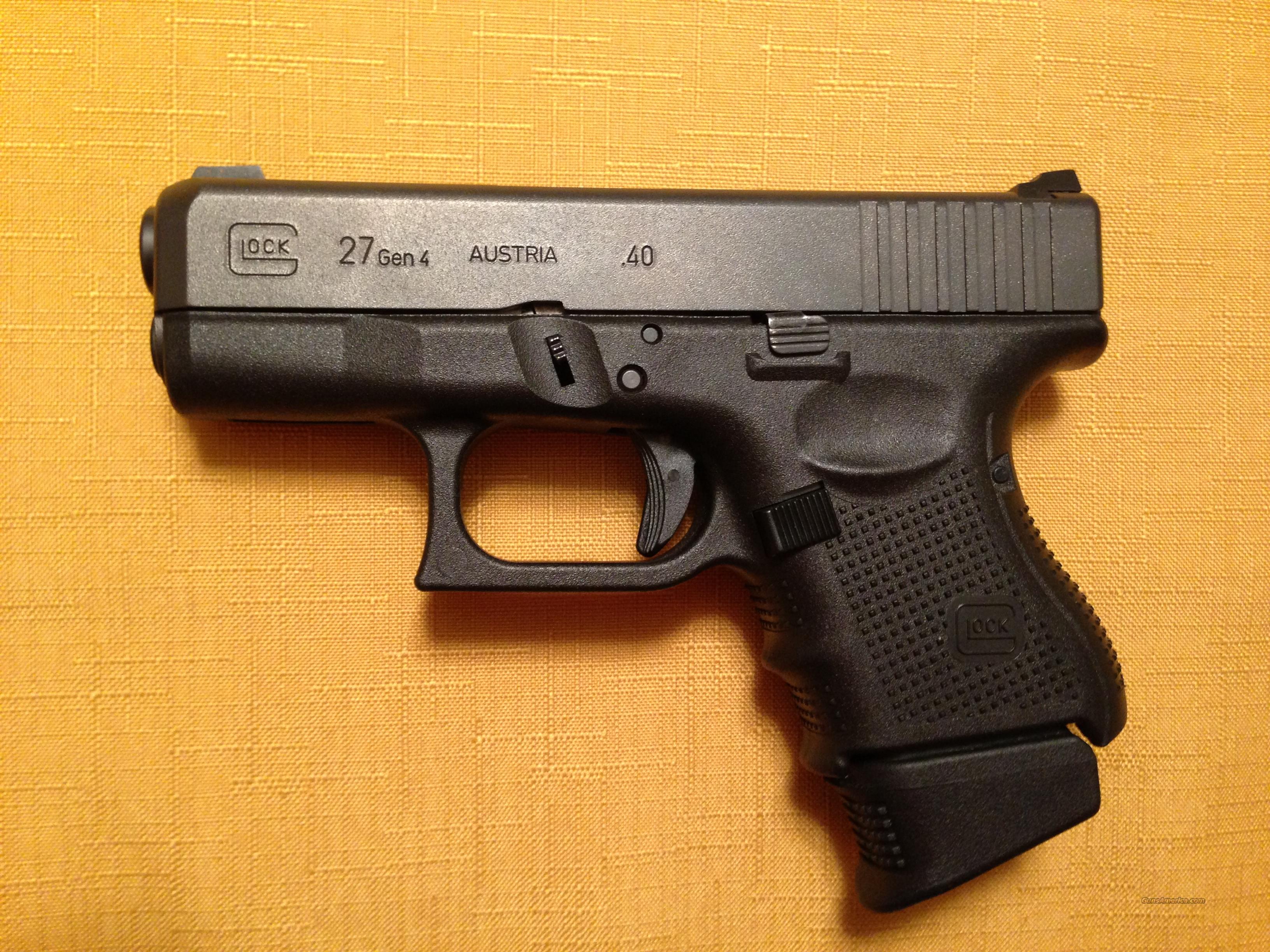 Glock 27 Gen 4 with Night Sights for sale at 938743449